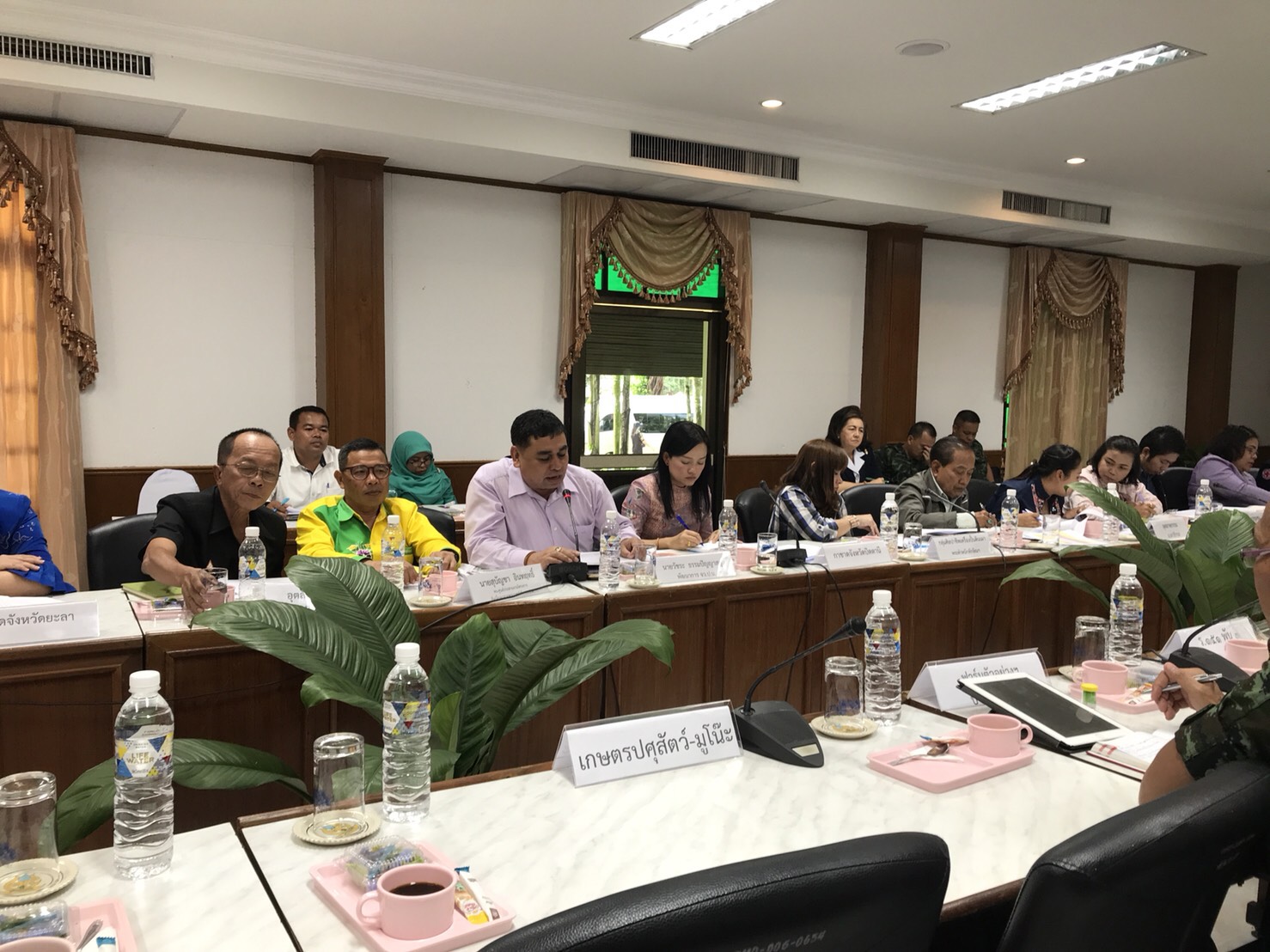 การดำเนินงานศูนย์ศิลปาชีพในจังหวัดชายแดนใต้