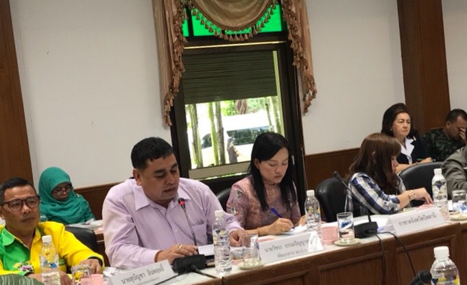 การดำเนินงานศูนย์ศิลปาชีพในจังหวัดชายแดนใต้