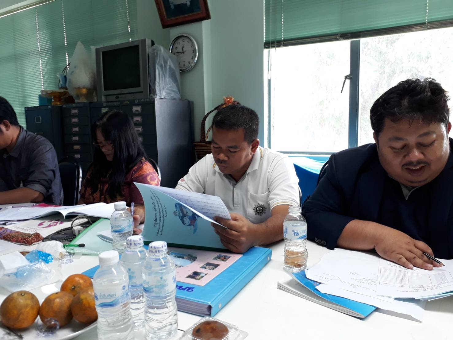 พช.ปัตตานี ติดตาม/นิเทศงานพัฒนาชุมชนฯ ณ สพอ.โคกโพธิ์