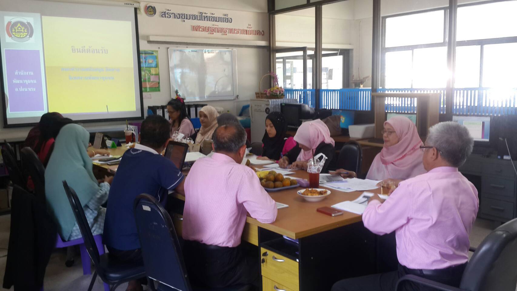 พช. ปัตตานี ติดตามและนิเทศงานพัฒนาชุมชนฯ ณ อ.ยะหริ่ง และอ.ปะนาเระ