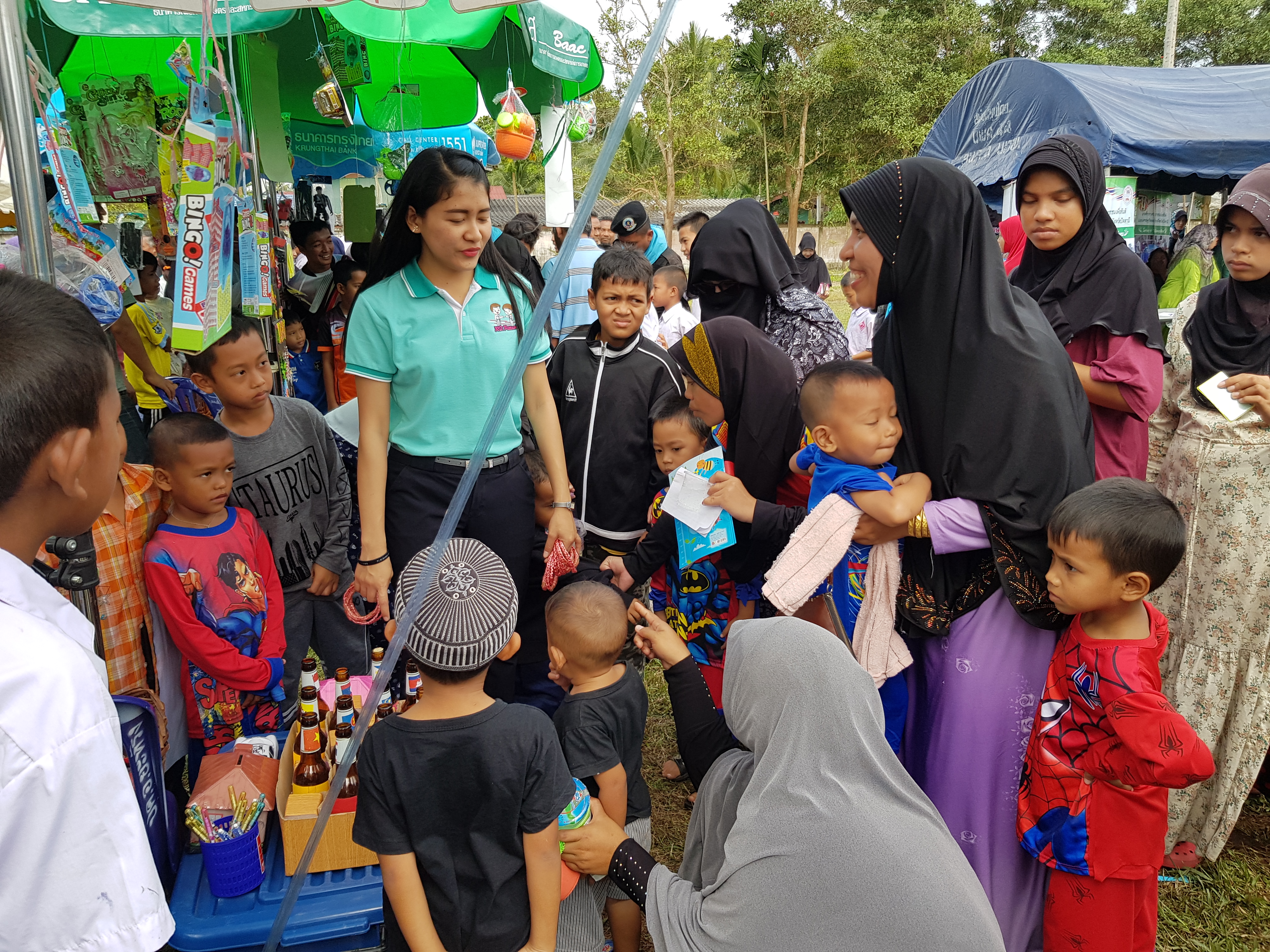 สพจ.ปน.ร่วมกับ สพอ.ยะหริ่ง ร่วมกิจกรรมโครงการจังหวัดเคลื่อนที่อำเภอยะหริ่ง จังหวัดปัตตานี 