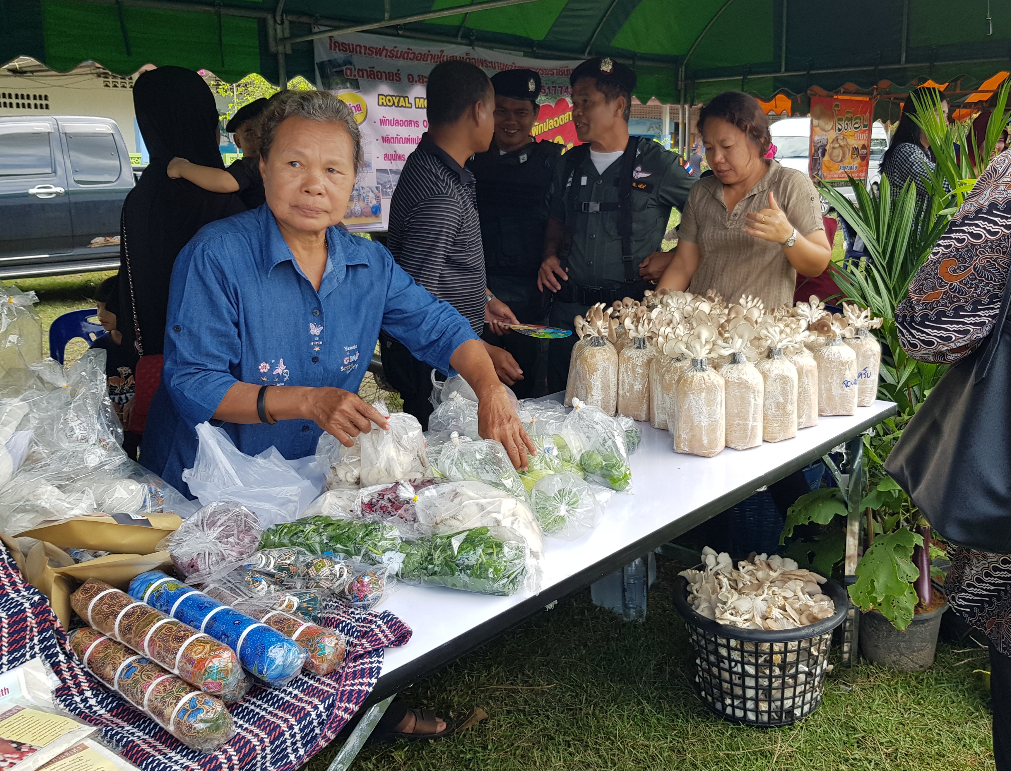 สพจ.ปน.ร่วมกับ สพอ.ยะหริ่ง ร่วมกิจกรรมโครงการจังหวัดเคลื่อนที่อำเภอยะหริ่ง จังหวัดปัตตานี 