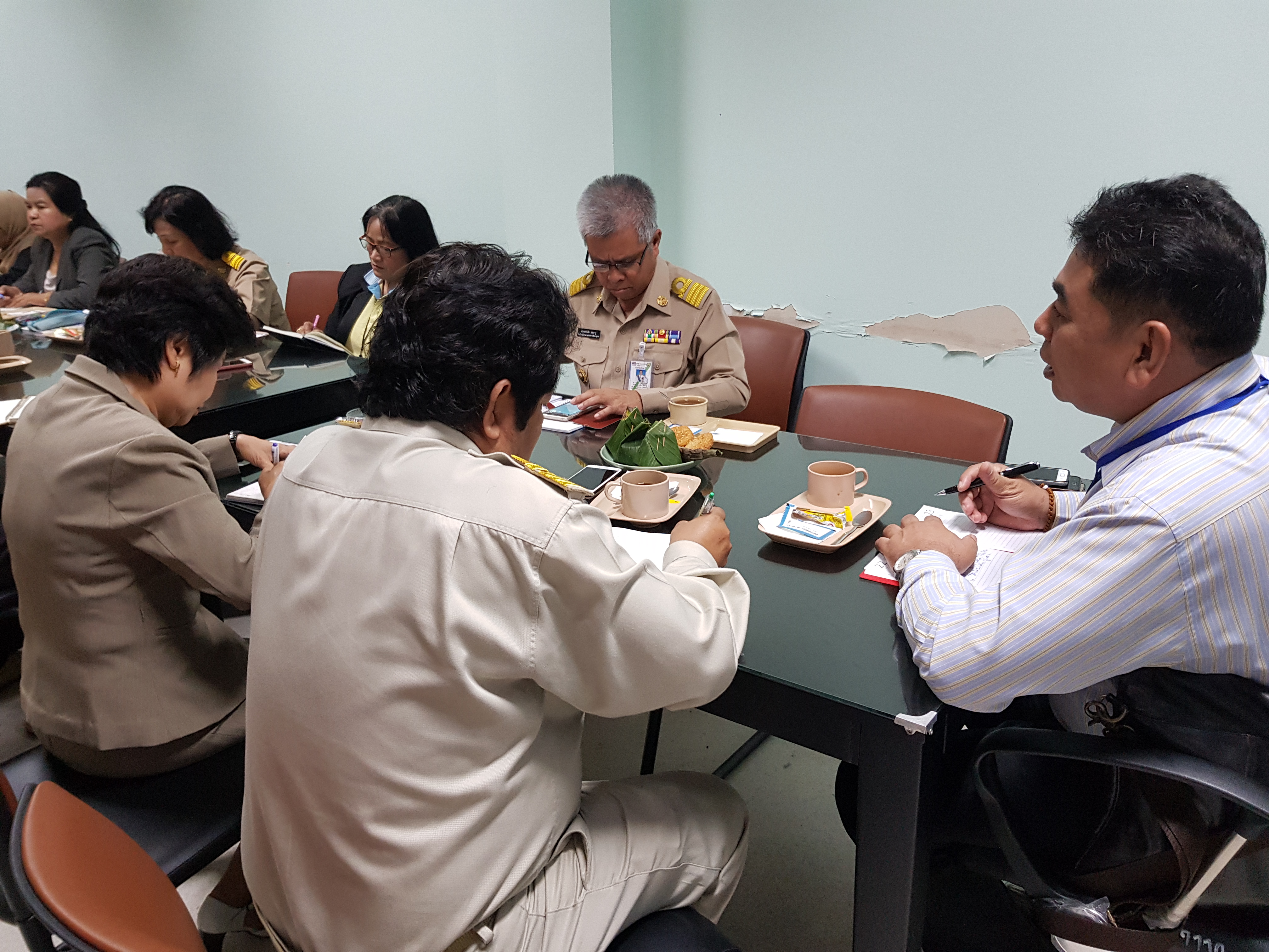 พช.ปัตตานี ประชุมมอร์นิ่งบรีฟของทุกสัปดาห์