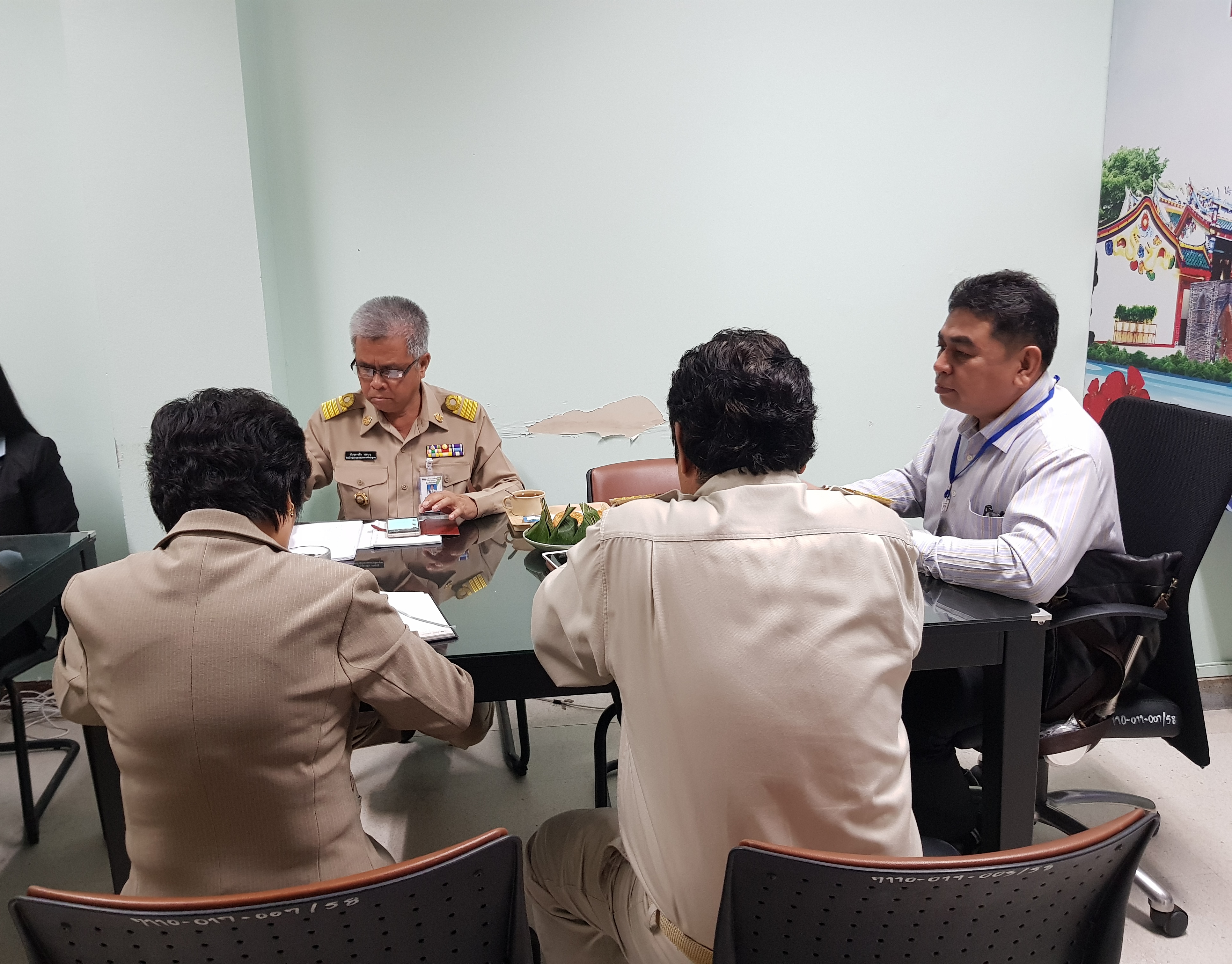 พช.ปัตตานี ประชุมมอร์นิ่งบรีฟของทุกสัปดาห์