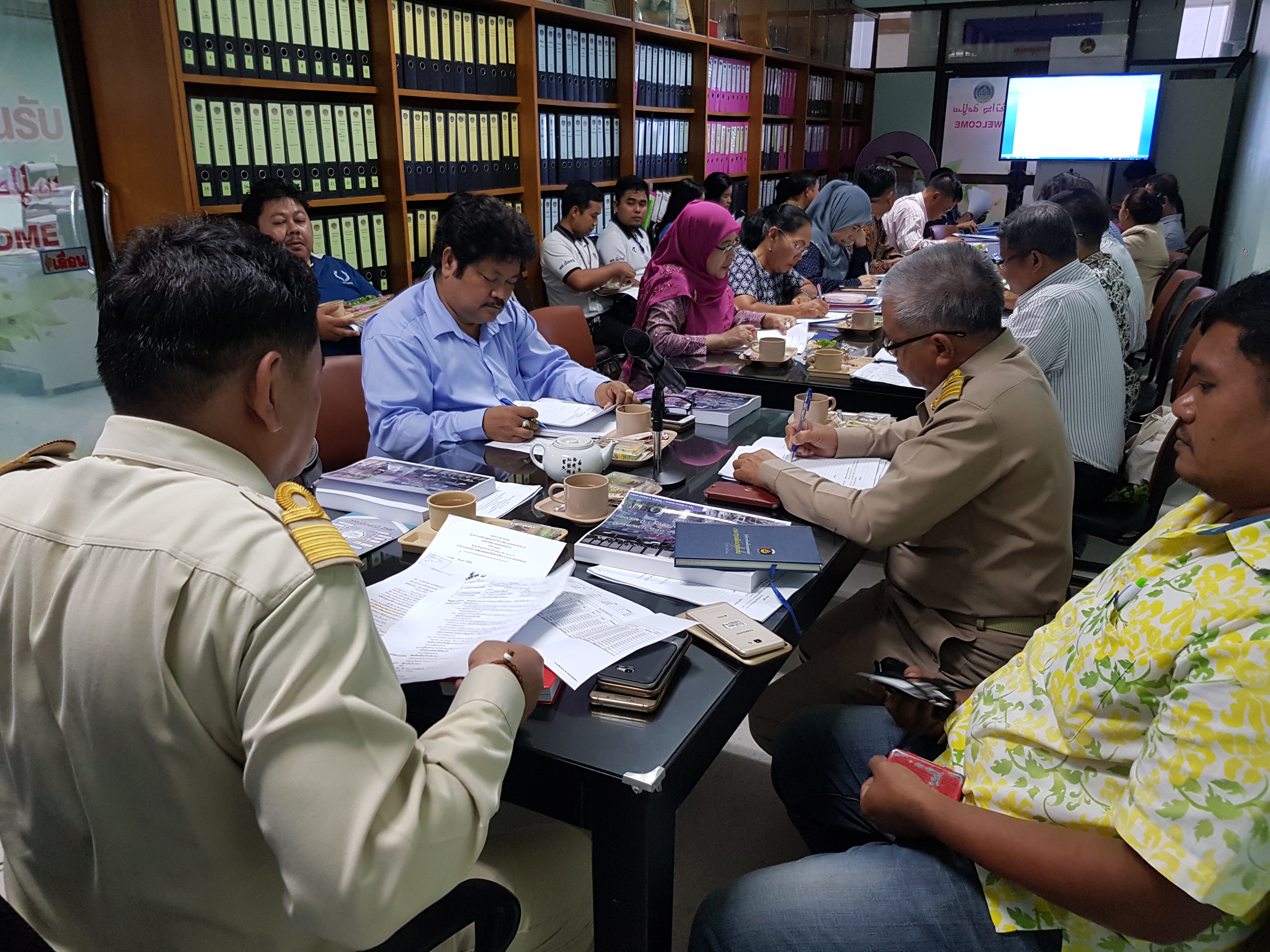 พช. ปัตตานี ประชุมผู้บริหารงานพัฒนาชุมชนและนักวิชาการฯ ครั้งที่ 1/2561