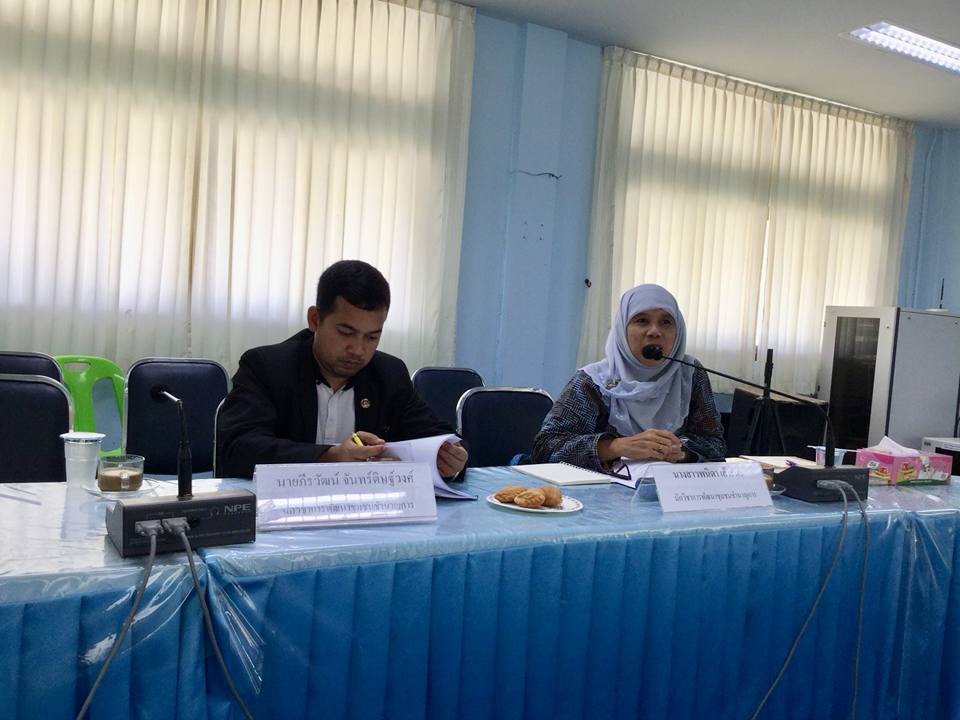 นางสาวสุนีย์ นวจินดาพันธุ์ รักษาการในตำแหน่ง หัวหน้ากลุ่มงานยุทธศาสตร์การพัฒนาชุมชน พร้อมด้วย นางสาวพนิดา เล๊าะนะ นักวิชาการพัฒนาชุมชนชำนาญการ กลุ่มงานยุทธศาสตร์การพัฒนาชุมชน และ นายภีรวัฒน์ จันทร์ดิษฐ์วงศ์ นักวิชาการพัฒนาชุมชนชำนาญการ กลุ่มงานส่งเสริมการพัฒนาชุมชน นิเทศงานในพื้นที่อำเภอมายอและอำเภอยะรังโดยมีทีมงานฯ