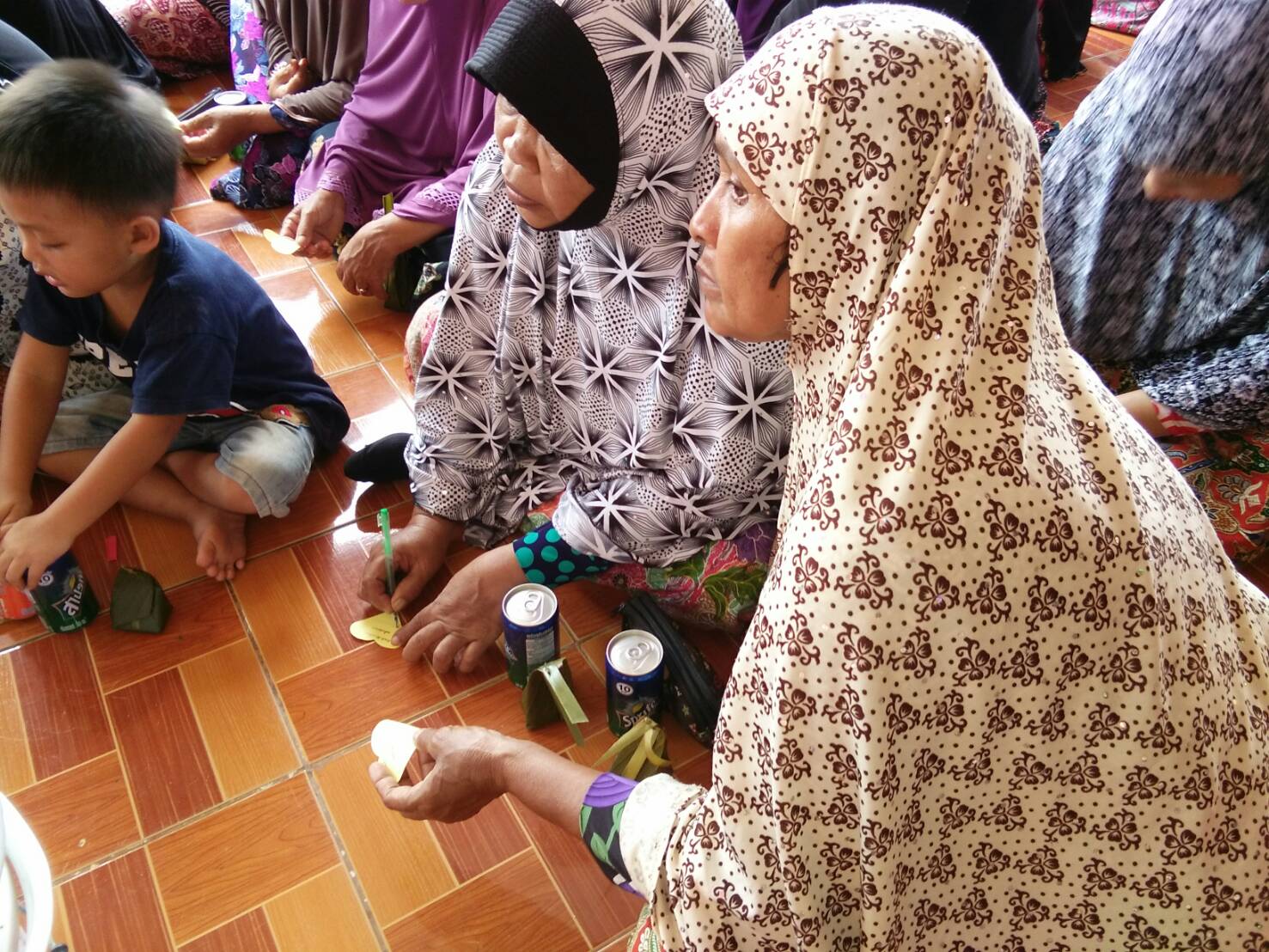 พัฒนากรประจำตำบลกะมิยอจัดกิจกรรมเวทีประชาคมตั้งปณิธานและสัญญาประชาคม (civil society)