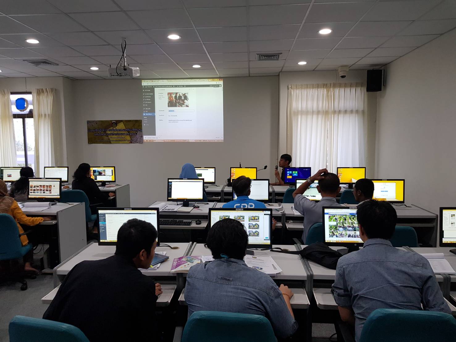 สำนักงานพัฒนาชุมชนจังหวัดปัตตานี จัดอบรมด้านการบริหารจัดการสารสนเทศฯ