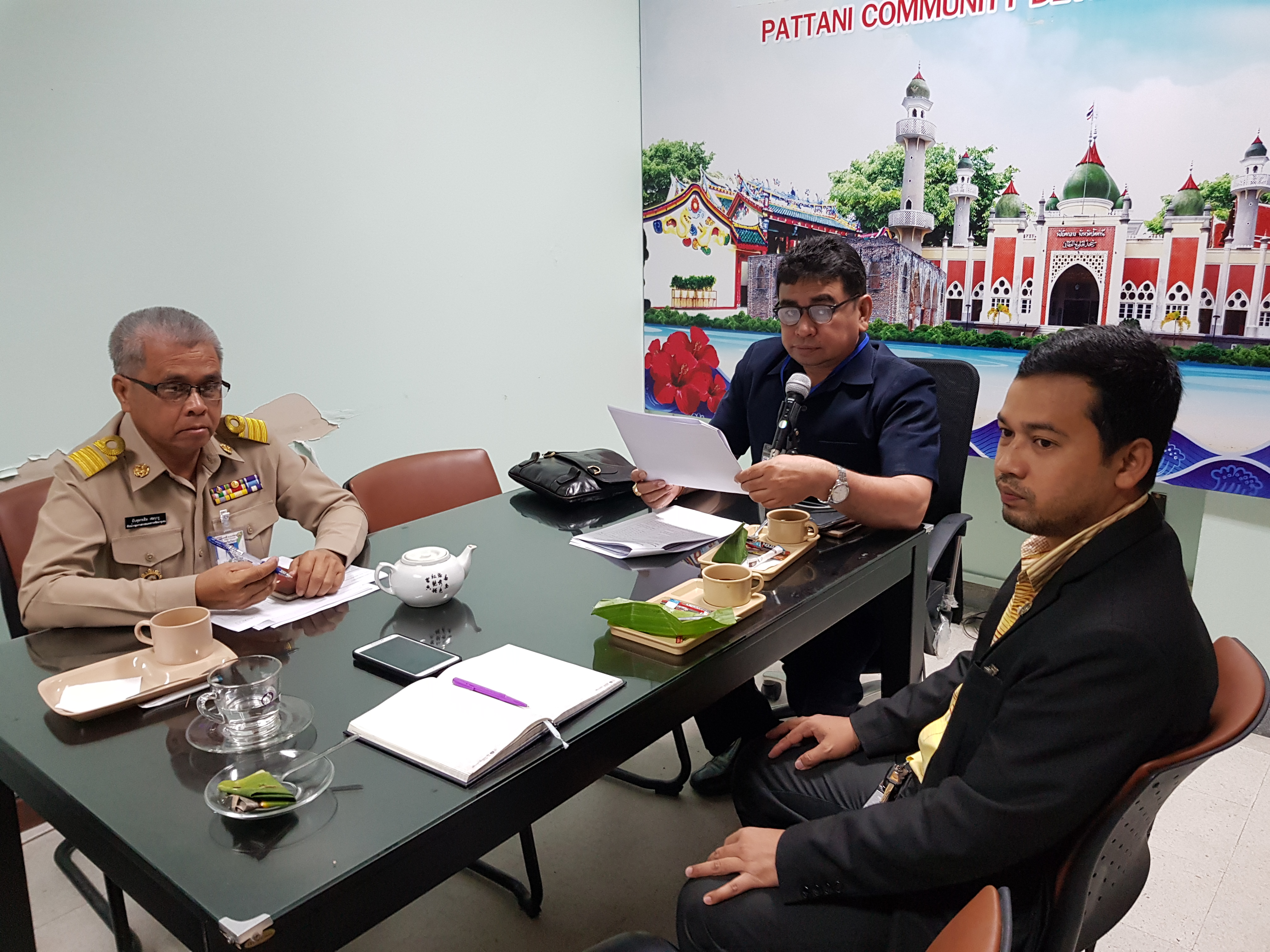 พช.ปัตตานี ประชุมโครงการชุมชนท่องเที่ยว เพื่อสรุปและวางแผนการดำเนินงานฯ