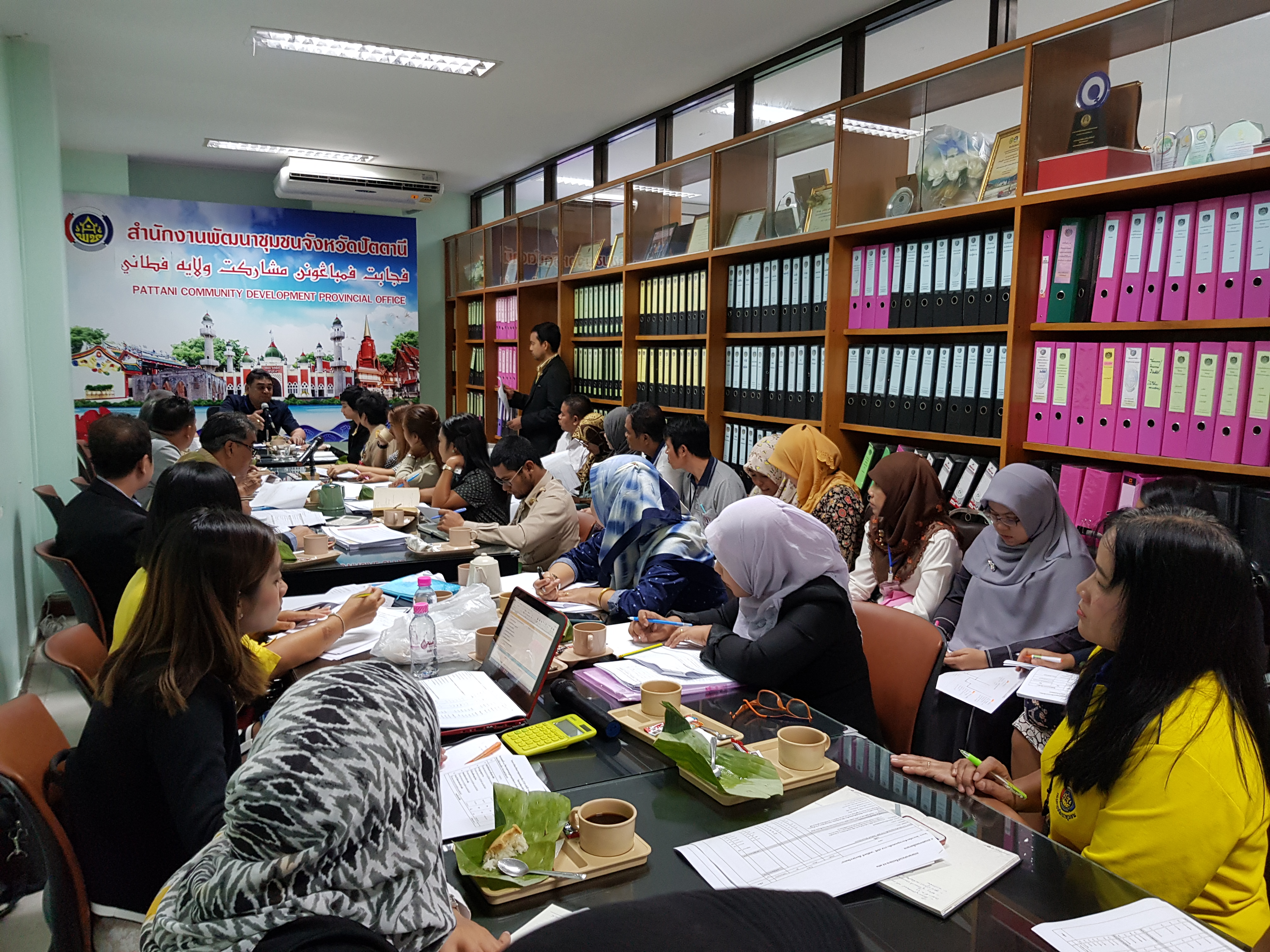 พช.ปัตตานี ประชุมโครงการชุมชนท่องเที่ยว เพื่อสรุปและวางแผนการดำเนินงานฯ