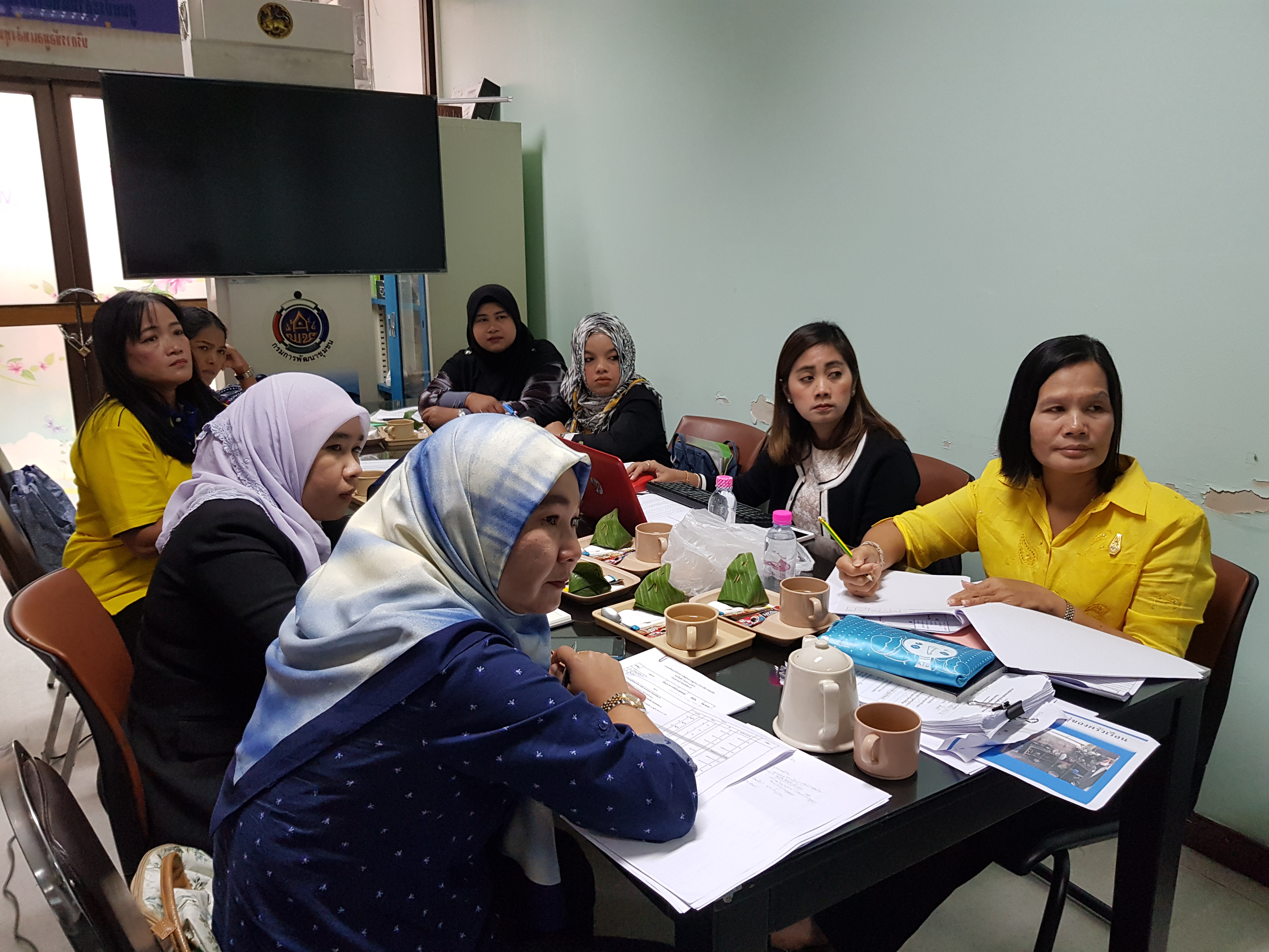 พช.ปัตตานี ประชุมโครงการชุมชนท่องเที่ยว เพื่อสรุปและวางแผนการดำเนินงานฯ