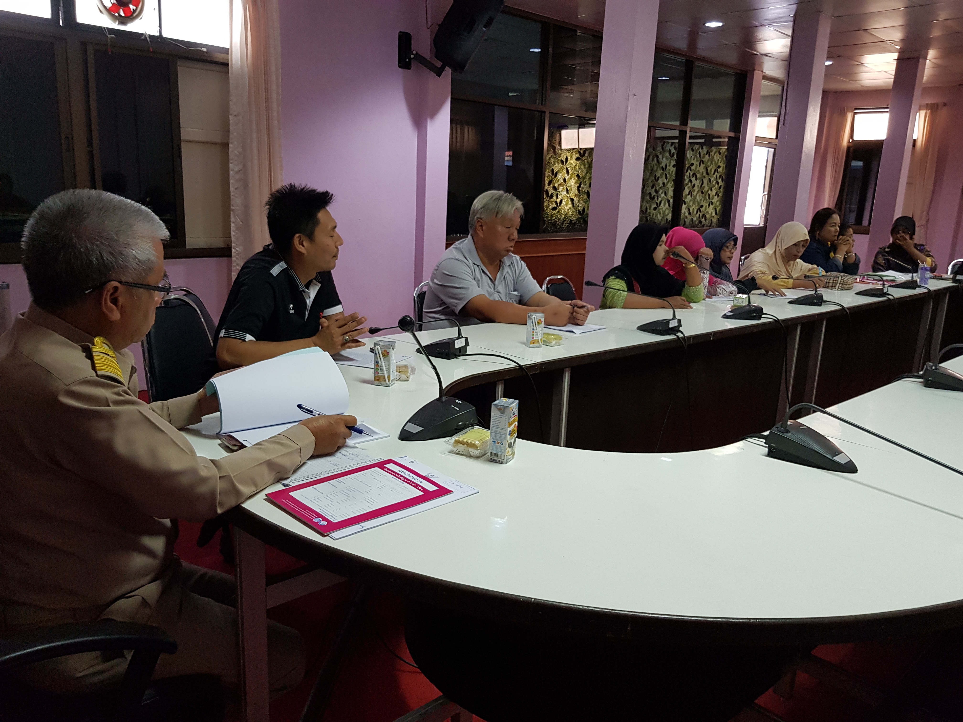 พช.ปัตตานี ติดตามและตรวจสอบความก้าวหน้าการจัดเก็บข้อมูลจปฐ.แก่อาสาสมัครผู้จัดเก็บข้อมูล จปฐ. เขตเทศบาล