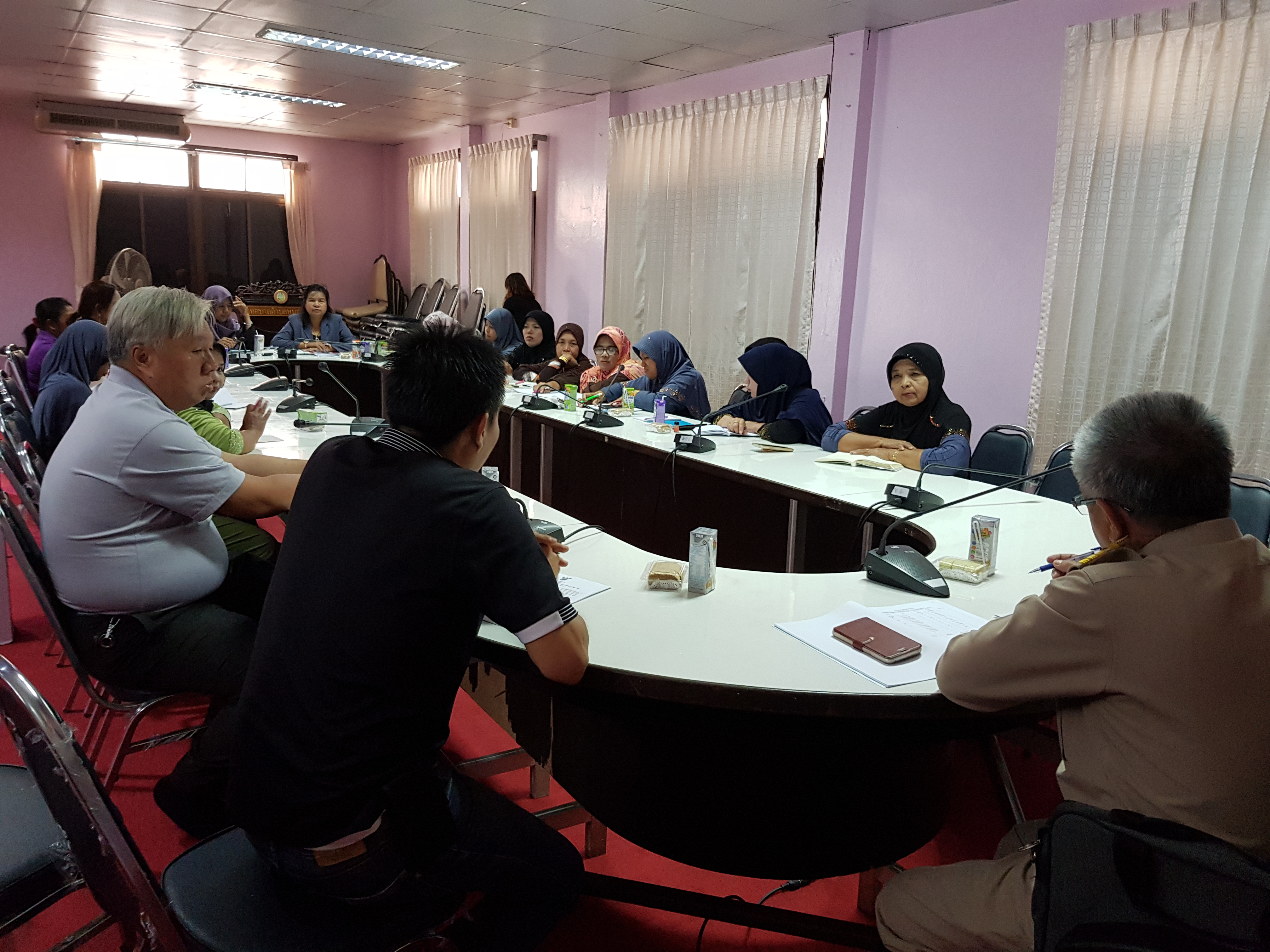 พช.ปัตตานี ติดตามและตรวจสอบความก้าวหน้าการจัดเก็บข้อมูลจปฐ.แก่อาสาสมัครผู้จัดเก็บข้อมูล จปฐ. เขตเทศบาล