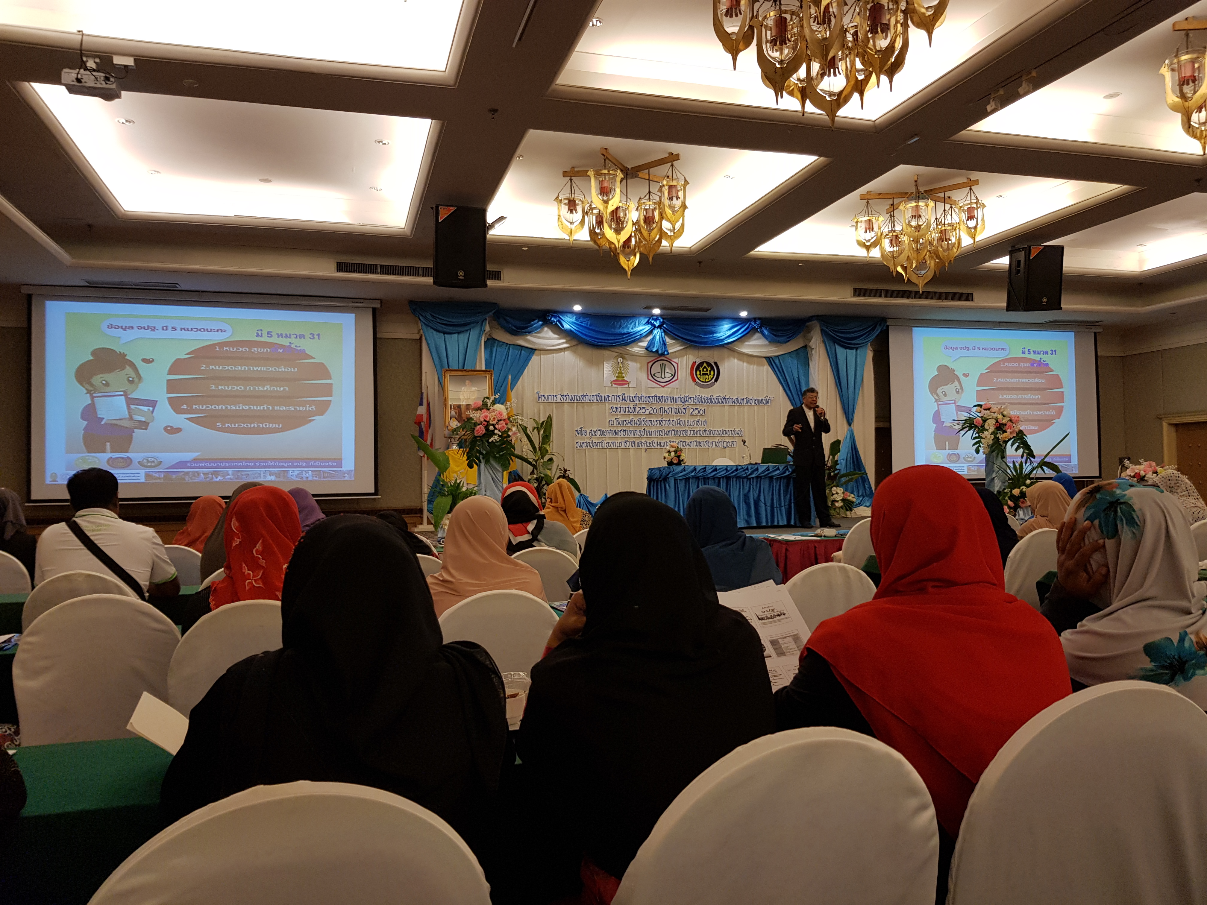 พช.ปัตตานี เข้าร่วมโครงการ “การสร้างงานสร้างอาชีพ และการมีงานทำด้วยธุรกิจฮาลาล แก่ผู้มีรายได้น้อยในพื้นที่จังหวัดชายแดนภาคใต้