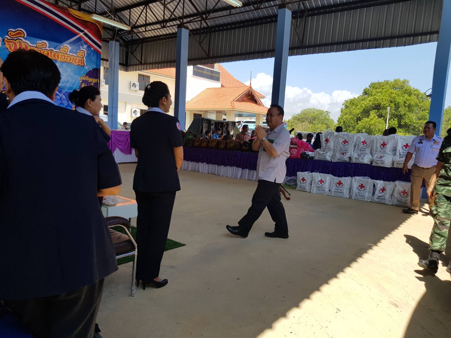 พช.ปัตตานี ร่วมกิจกรรมโครงการจังหวัดเคลื่อนที่ ณ อำเภอสายบุรี จังหวัดปัตตานี