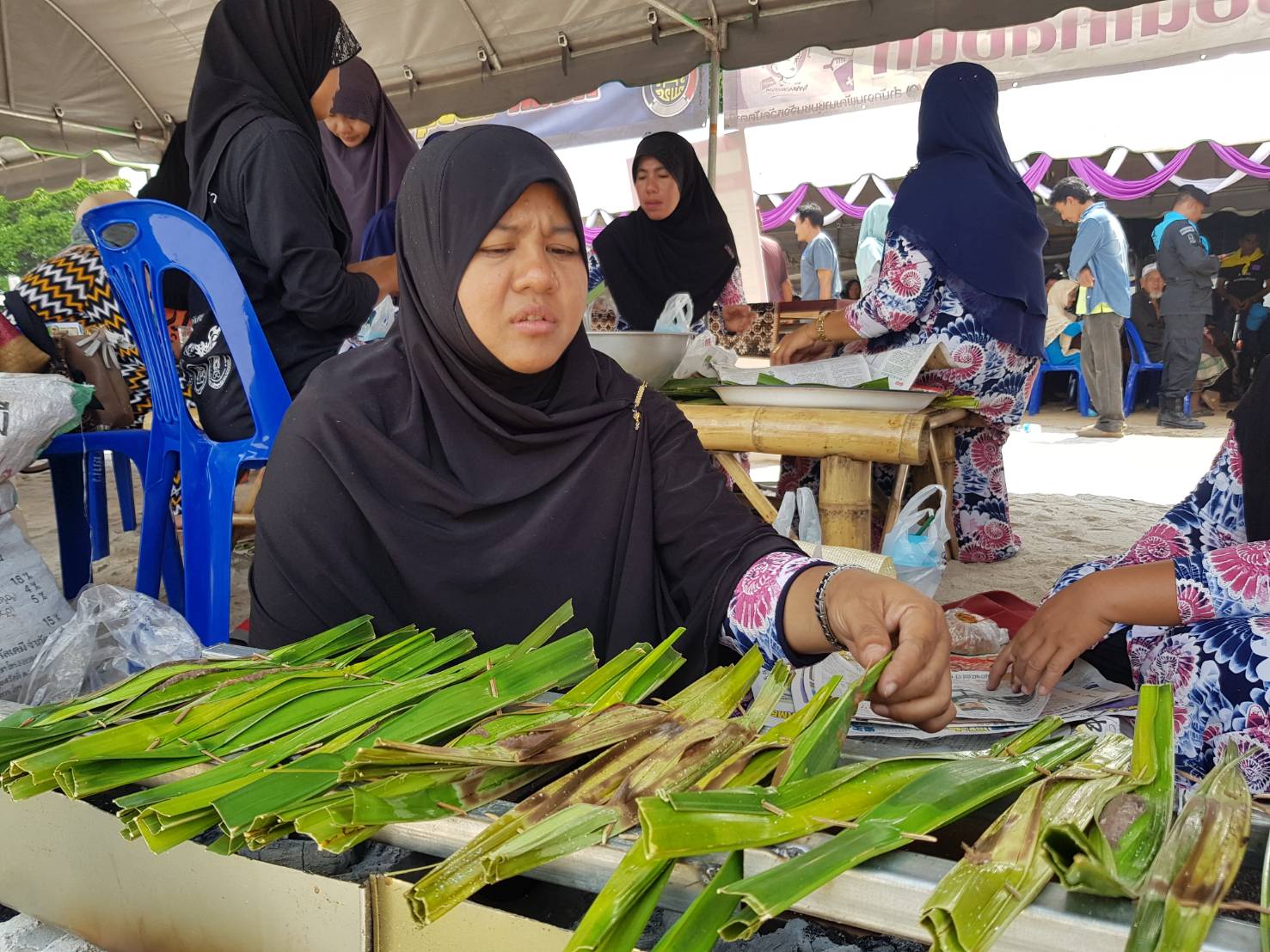 พช.ปัตตานี ร่วมกิจกรรมโครงการจังหวัดเคลื่อนที่ ณ อำเภอสายบุรี จังหวัดปัตตานี