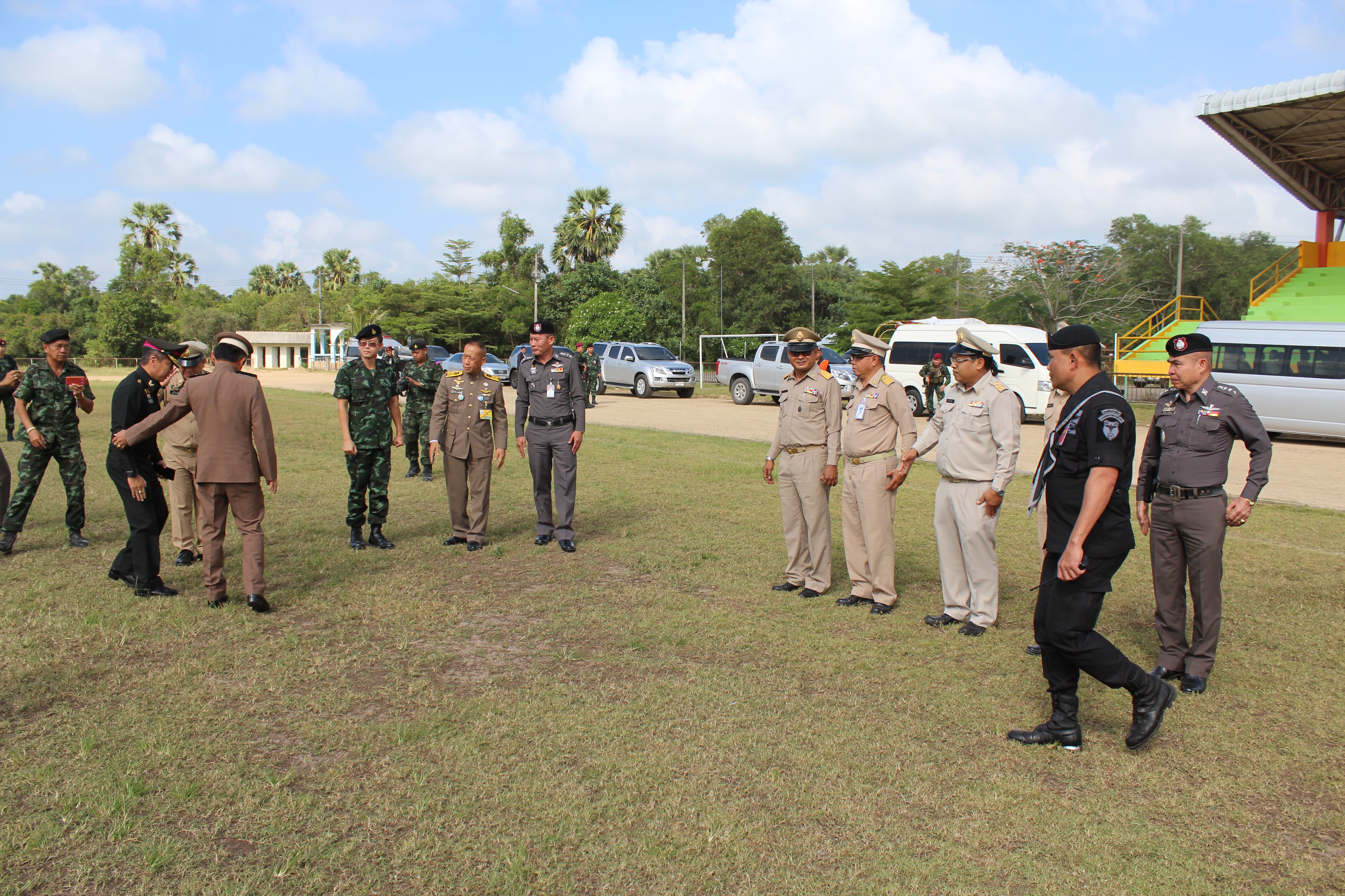 จังหวัดปัตตานี ร่วมต้อนรับ พลเอกไพบูลย์ คุ้มฉายา องคมนตรี ในโอกาสมาปฏิบัติภารกิจในพื้นที่ จังหวัดปัตตานี