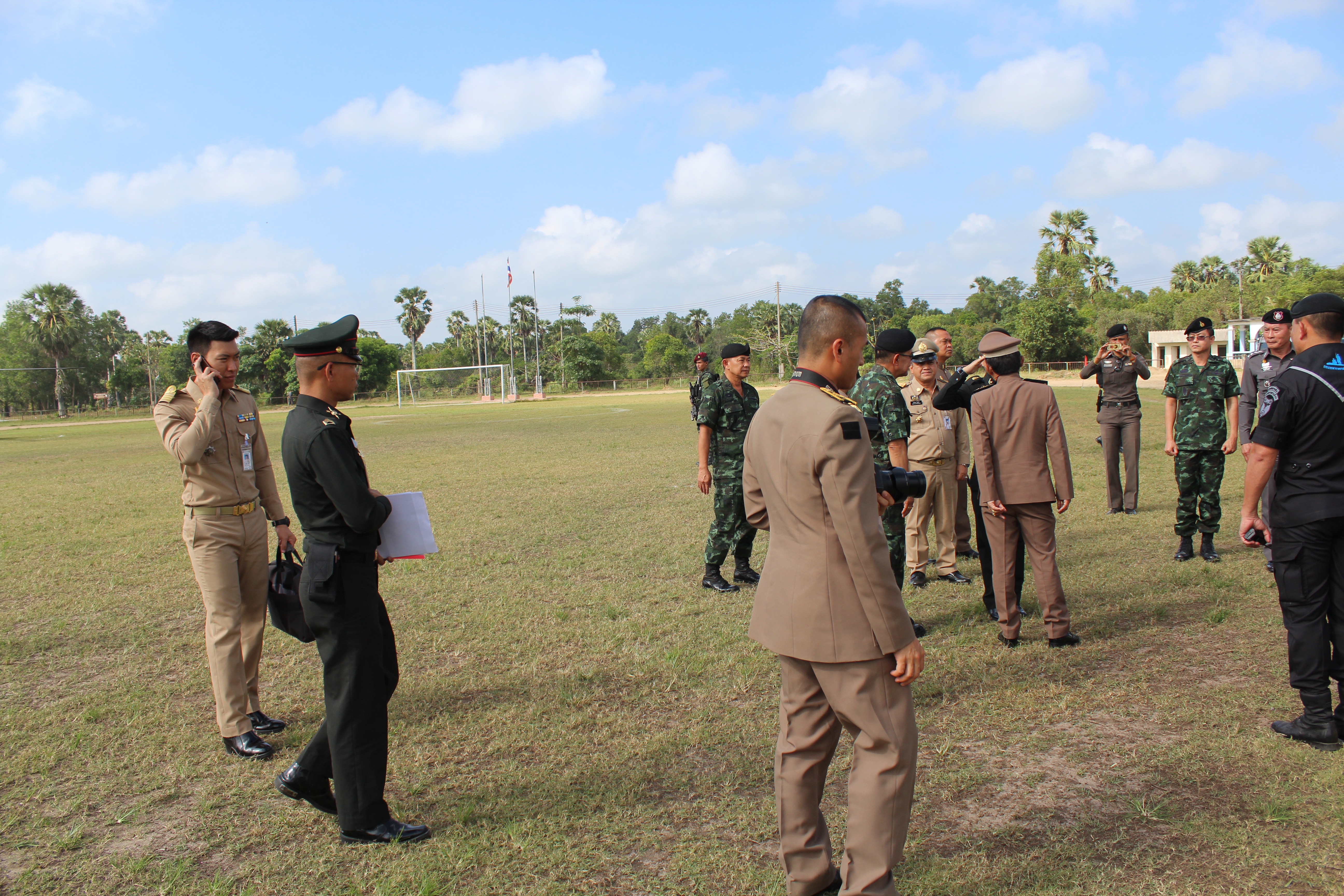 จังหวัดปัตตานี ร่วมต้อนรับ พลเอกไพบูลย์ คุ้มฉายา องคมนตรี ในโอกาสมาปฏิบัติภารกิจในพื้นที่ จังหวัดปัตตานี