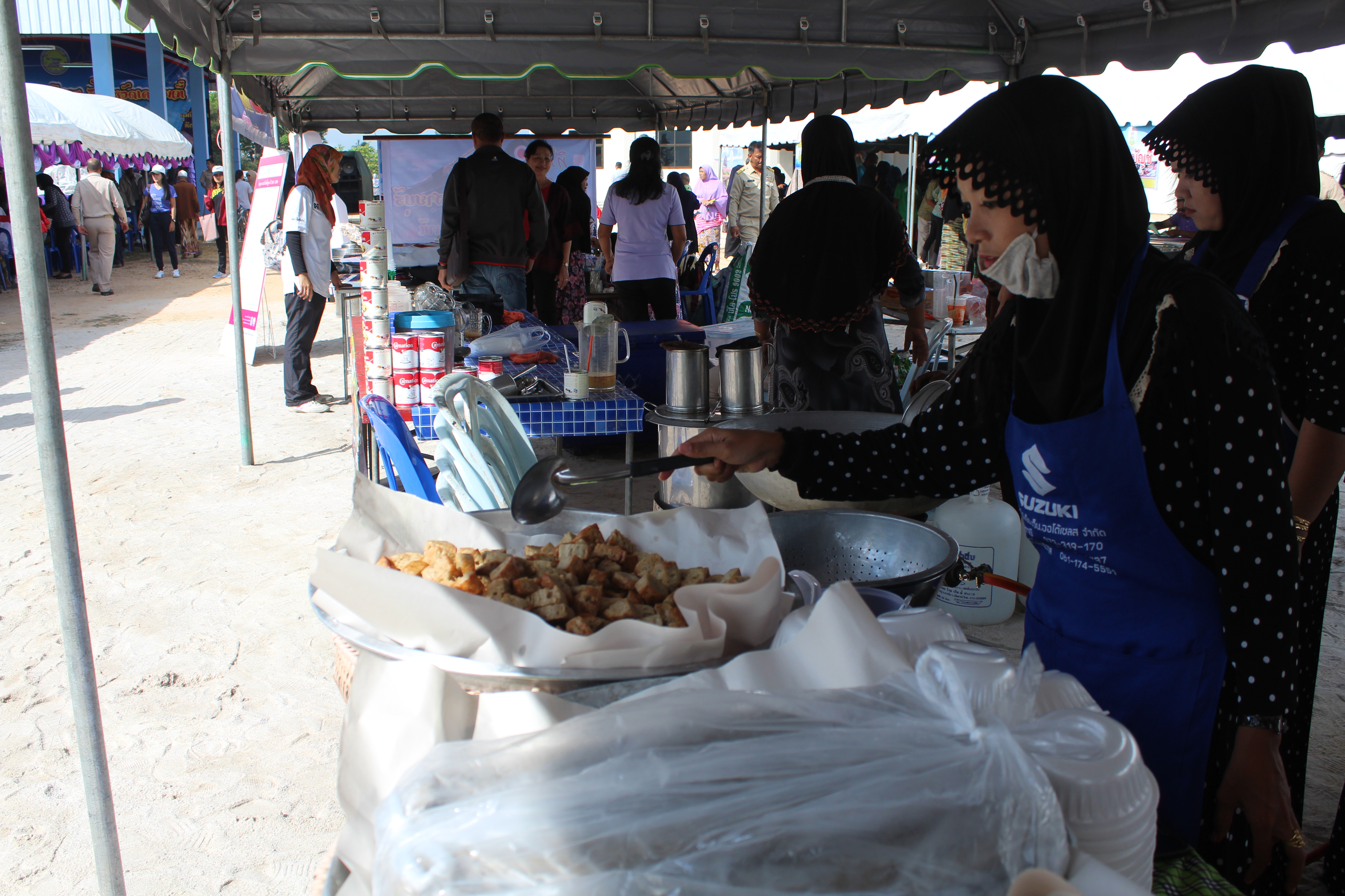 พช.ปัตตานี ร่วมกิจกรรมโครงการจังหวัดเคลื่อนที่ ณ อำเภอสายบุรี จังหวัดปัตตานี