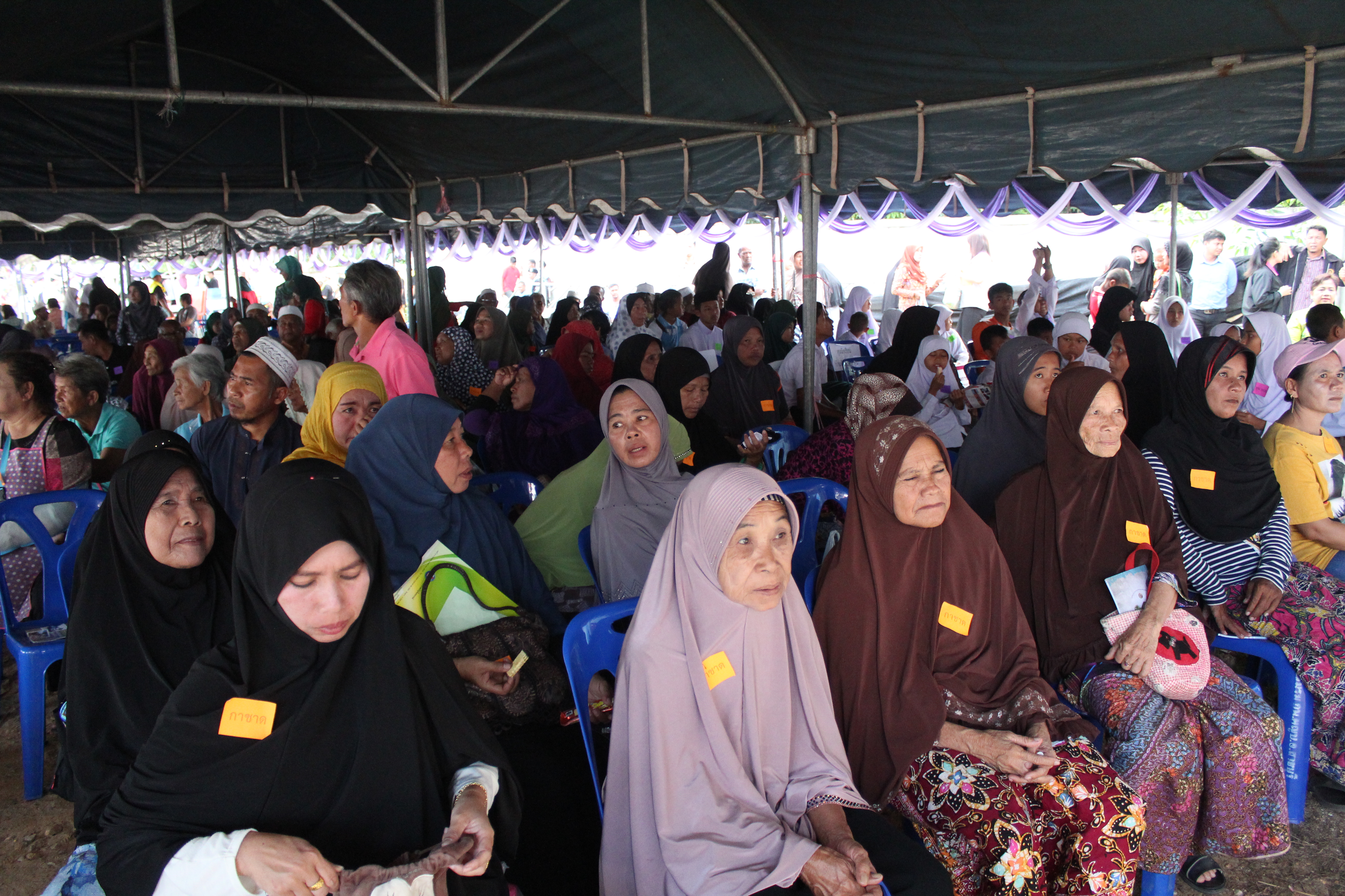 พช.ปัตตานี ร่วมกิจกรรมโครงการจังหวัดเคลื่อนที่ ณ อำเภอสายบุรี จังหวัดปัตตานี