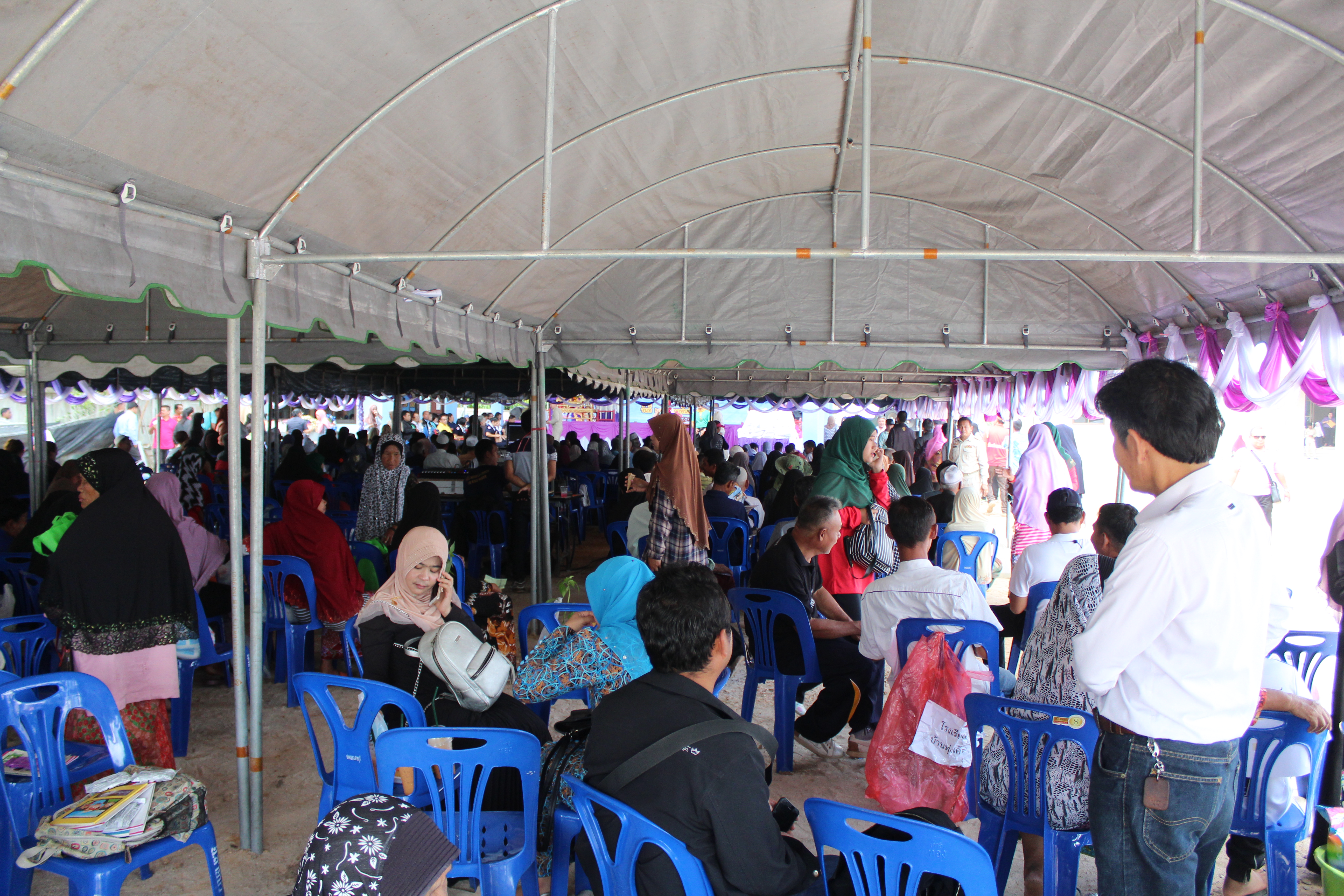 พช.ปัตตานี ร่วมกิจกรรมโครงการจังหวัดเคลื่อนที่ ณ อำเภอสายบุรี จังหวัดปัตตานี