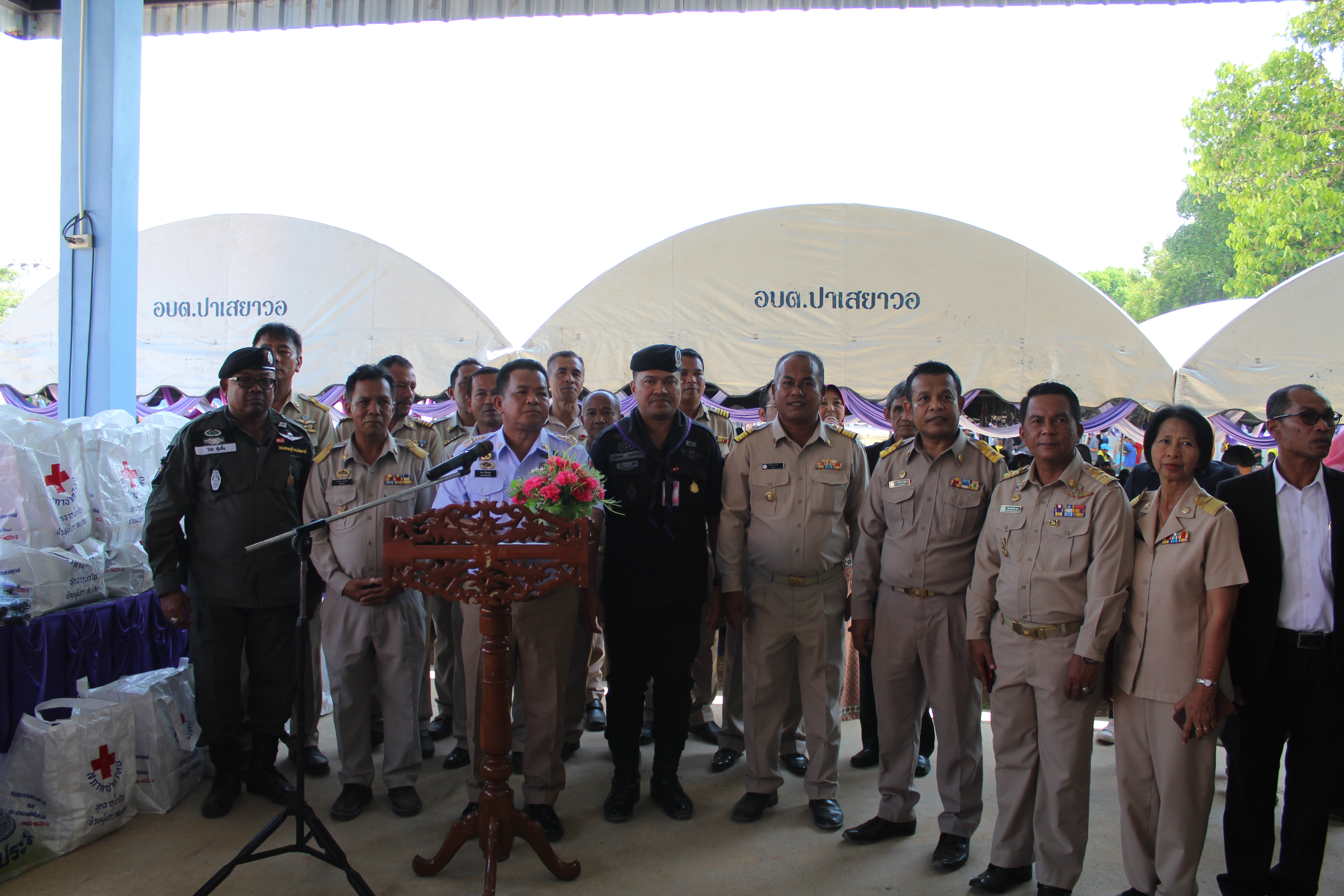 พช.ปัตตานี ร่วมกิจกรรมโครงการจังหวัดเคลื่อนที่ ณ อำเภอสายบุรี จังหวัดปัตตานี