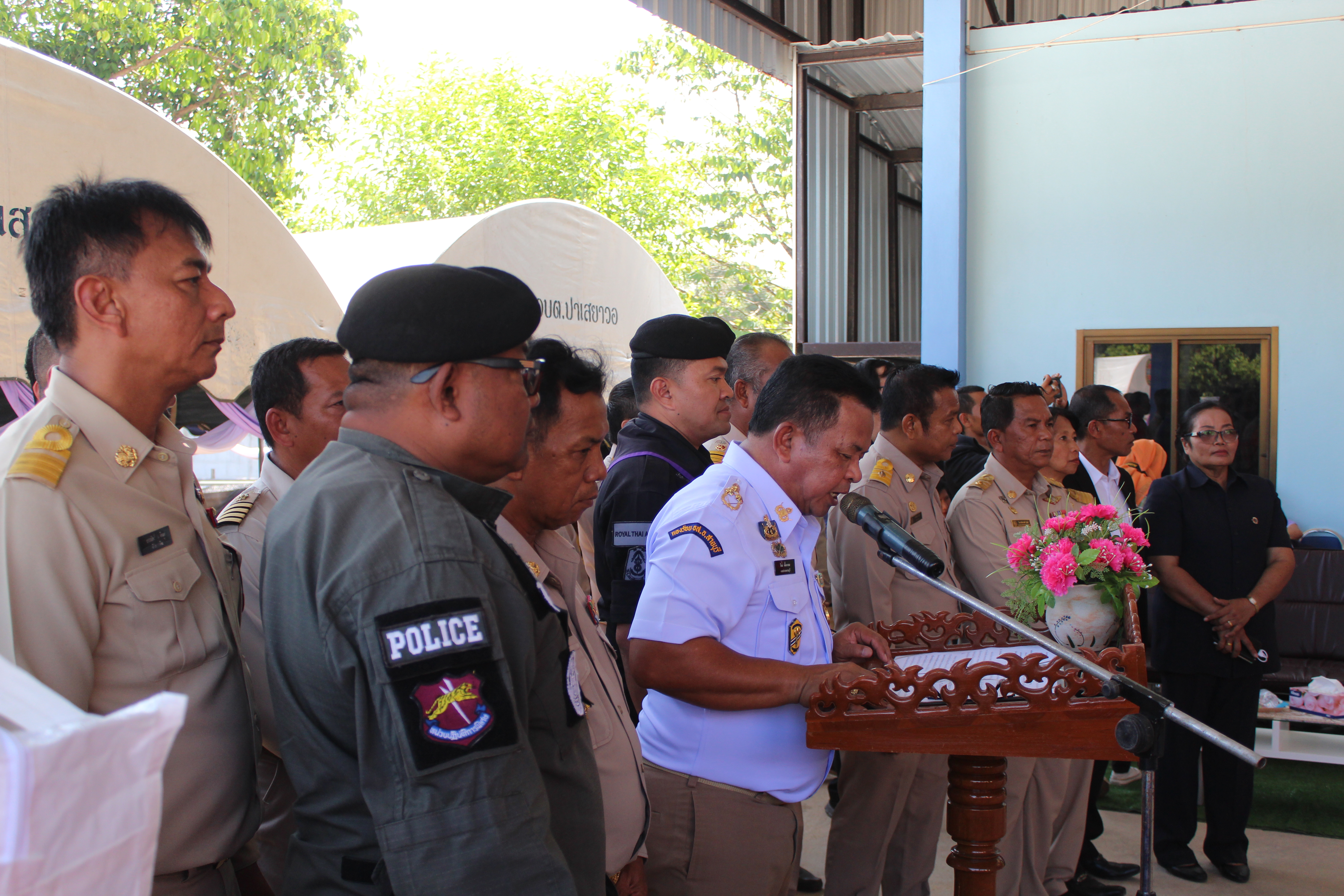 พช.ปัตตานี ร่วมกิจกรรมโครงการจังหวัดเคลื่อนที่ ณ อำเภอสายบุรี จังหวัดปัตตานี