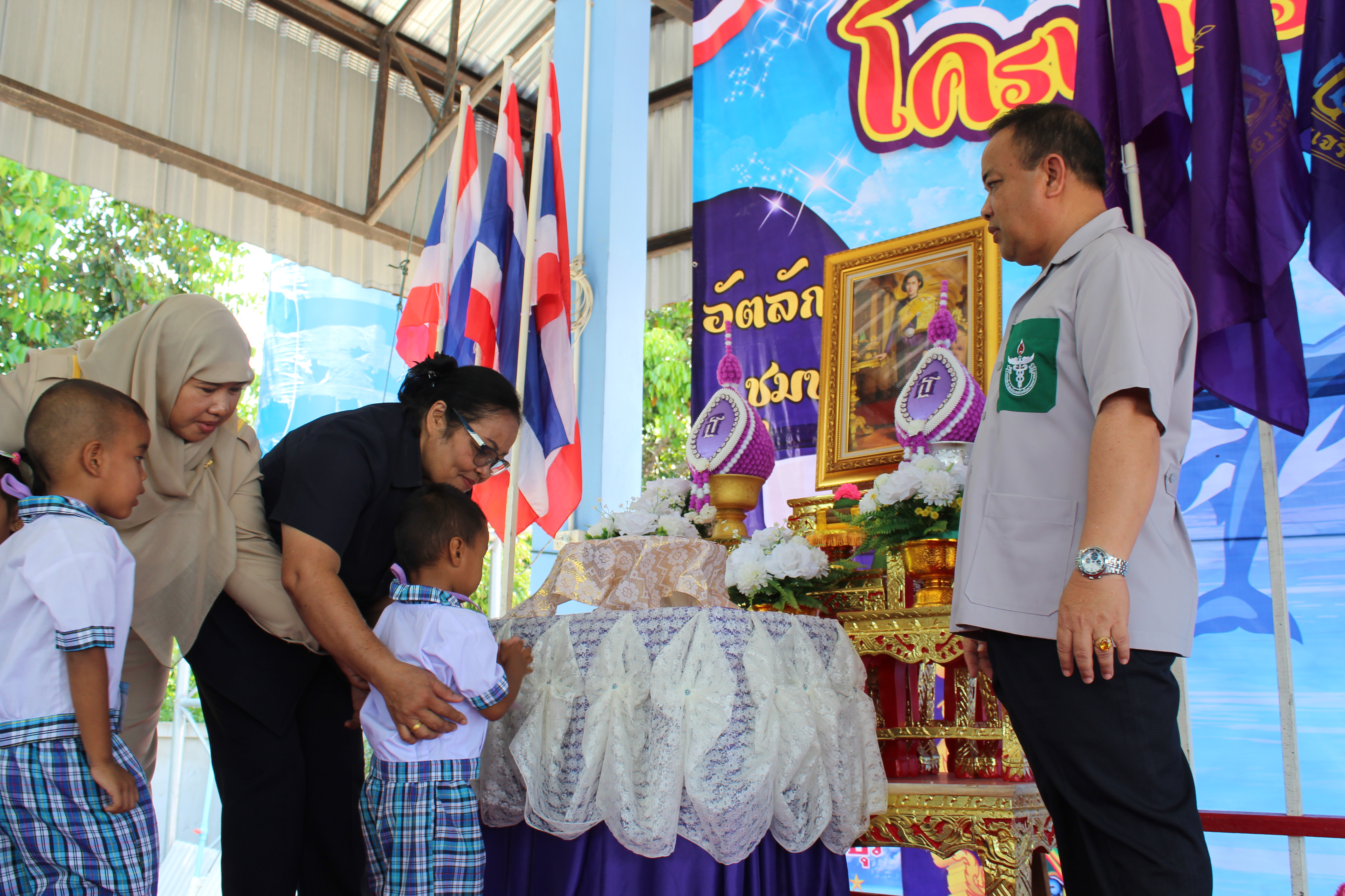พช.ปัตตานี ร่วมกิจกรรมโครงการจังหวัดเคลื่อนที่ ณ อำเภอสายบุรี จังหวัดปัตตานี