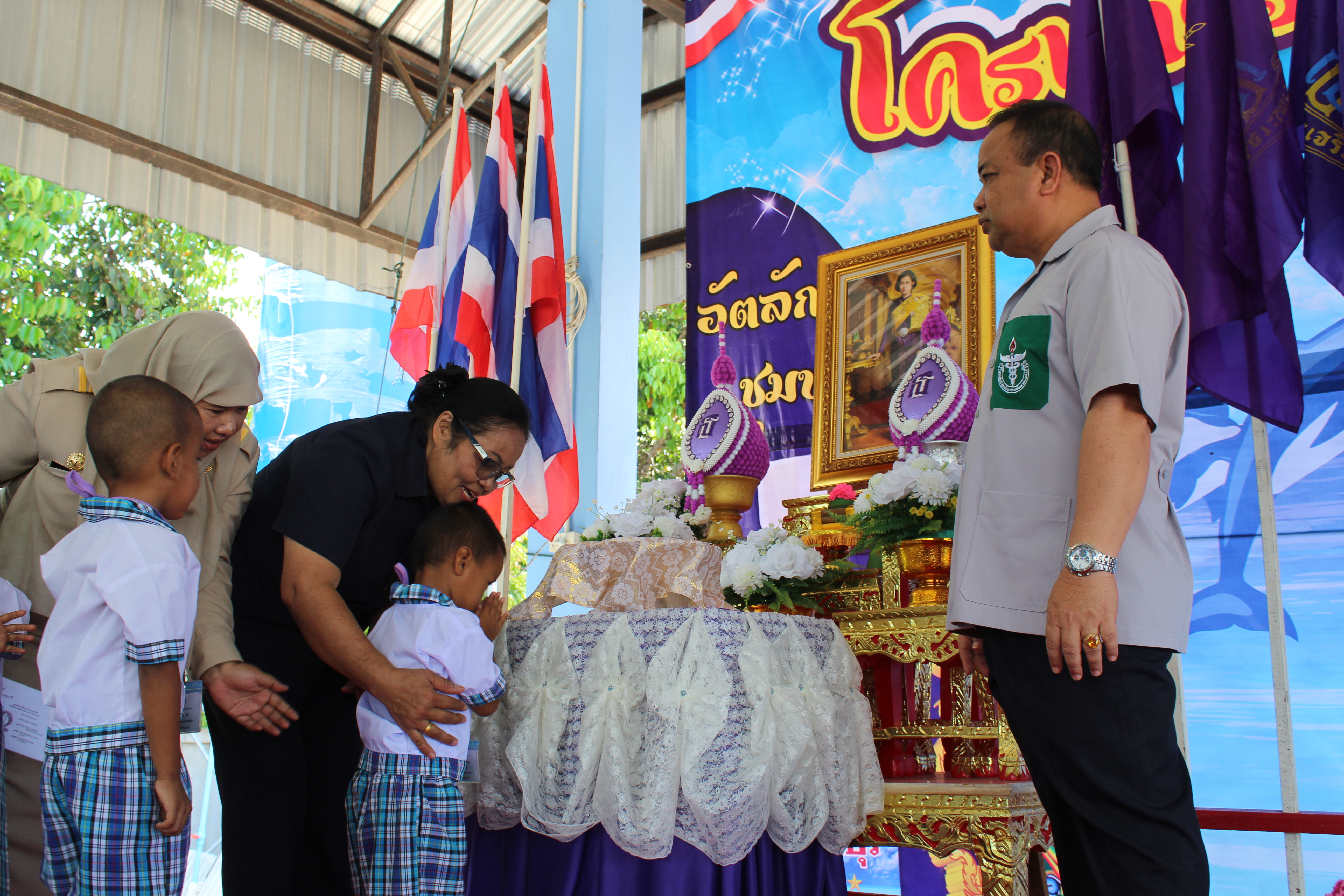 พช.ปัตตานี ร่วมกิจกรรมโครงการจังหวัดเคลื่อนที่ ณ อำเภอสายบุรี จังหวัดปัตตานี