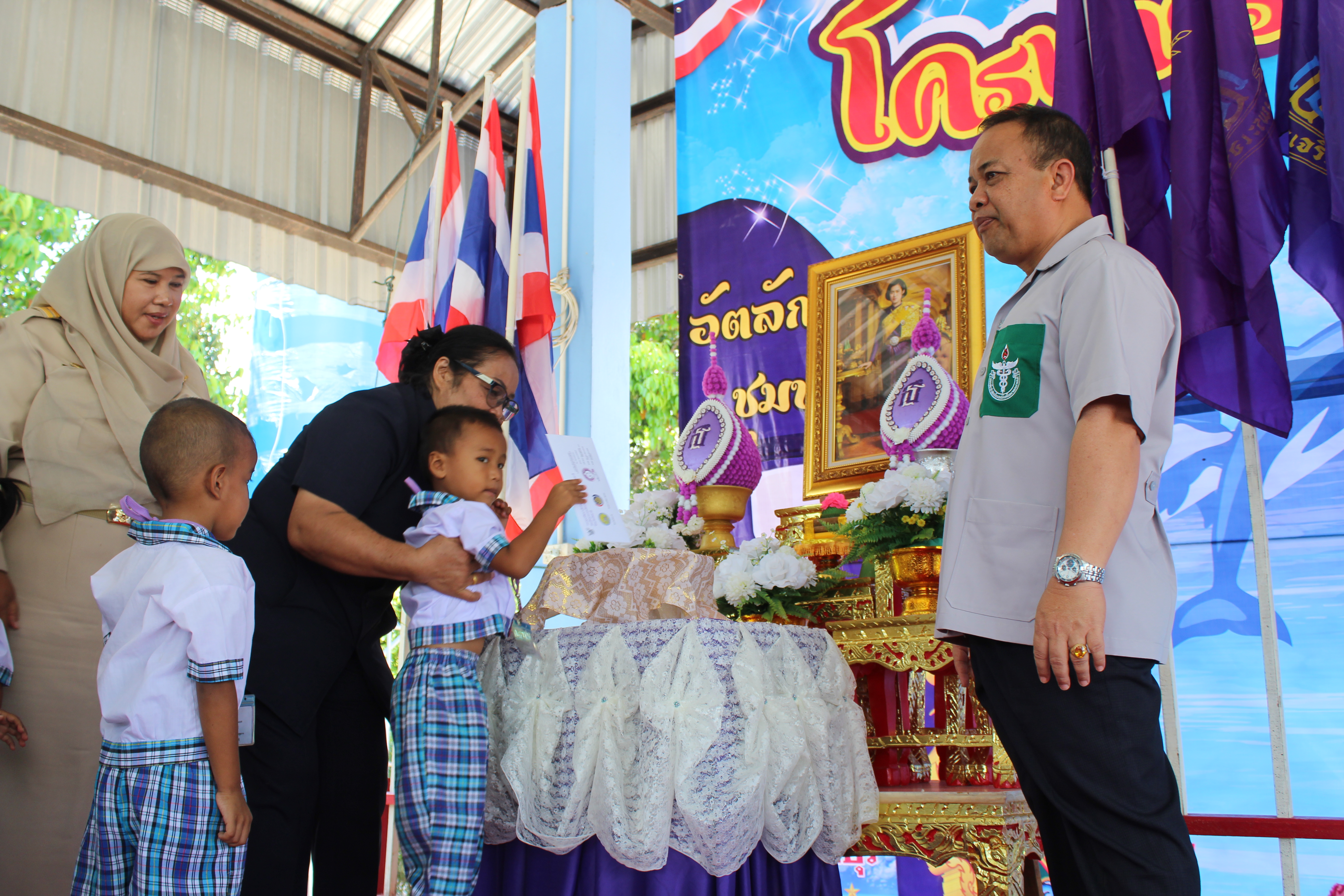 พช.ปัตตานี ร่วมกิจกรรมโครงการจังหวัดเคลื่อนที่ ณ อำเภอสายบุรี จังหวัดปัตตานี