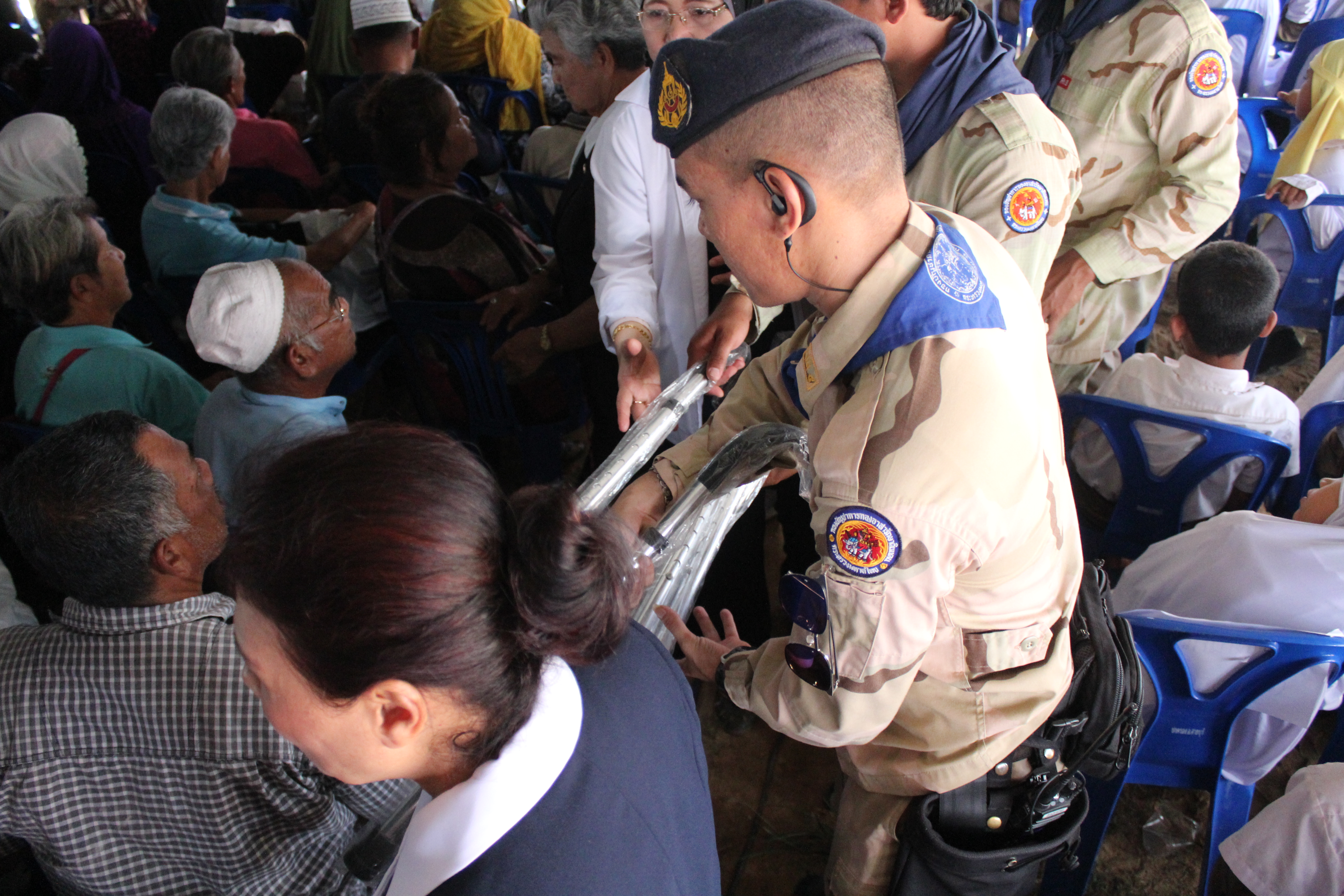 พช.ปัตตานี ร่วมกิจกรรมโครงการจังหวัดเคลื่อนที่ ณ อำเภอสายบุรี จังหวัดปัตตานี