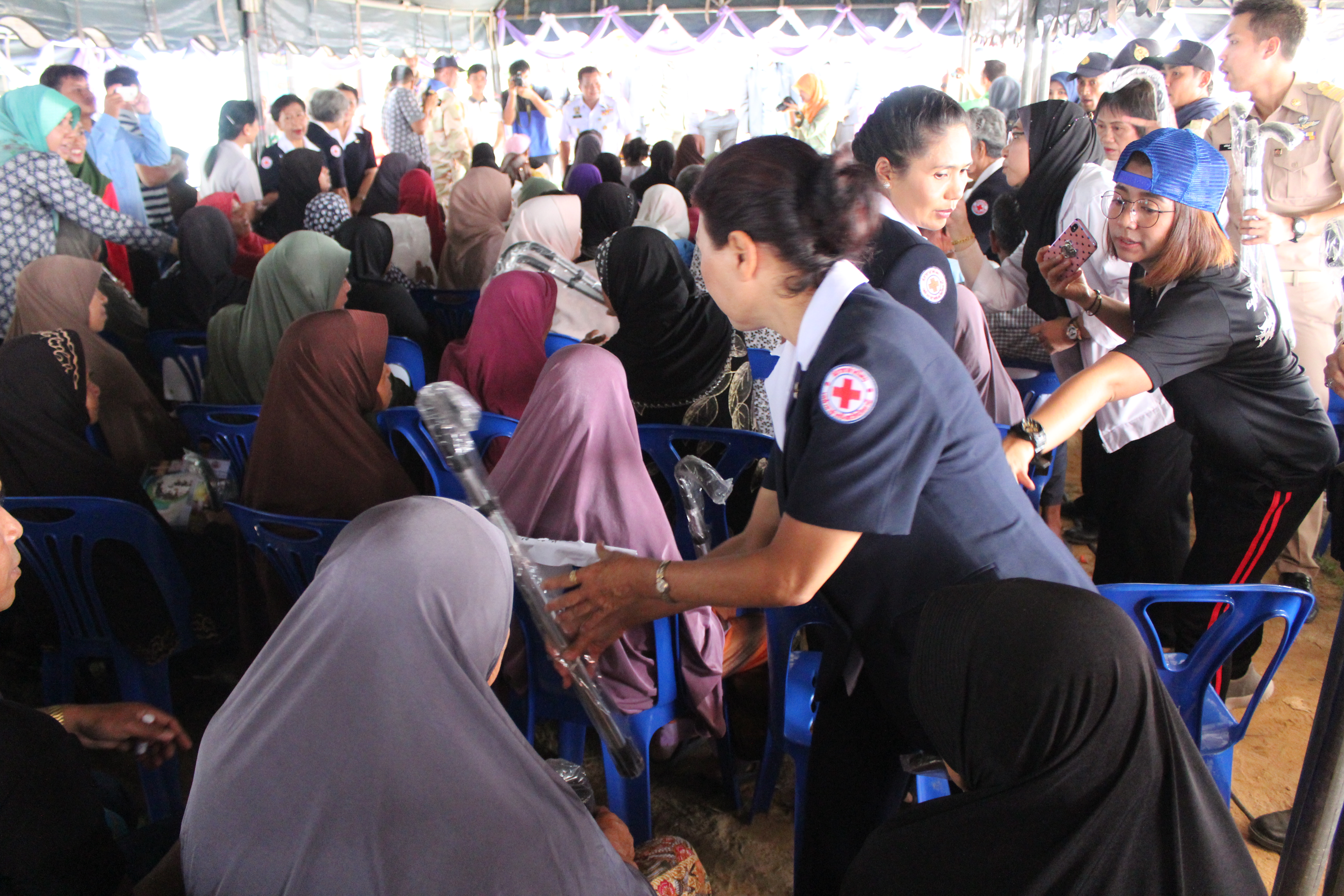 พช.ปัตตานี ร่วมกิจกรรมโครงการจังหวัดเคลื่อนที่ ณ อำเภอสายบุรี จังหวัดปัตตานี