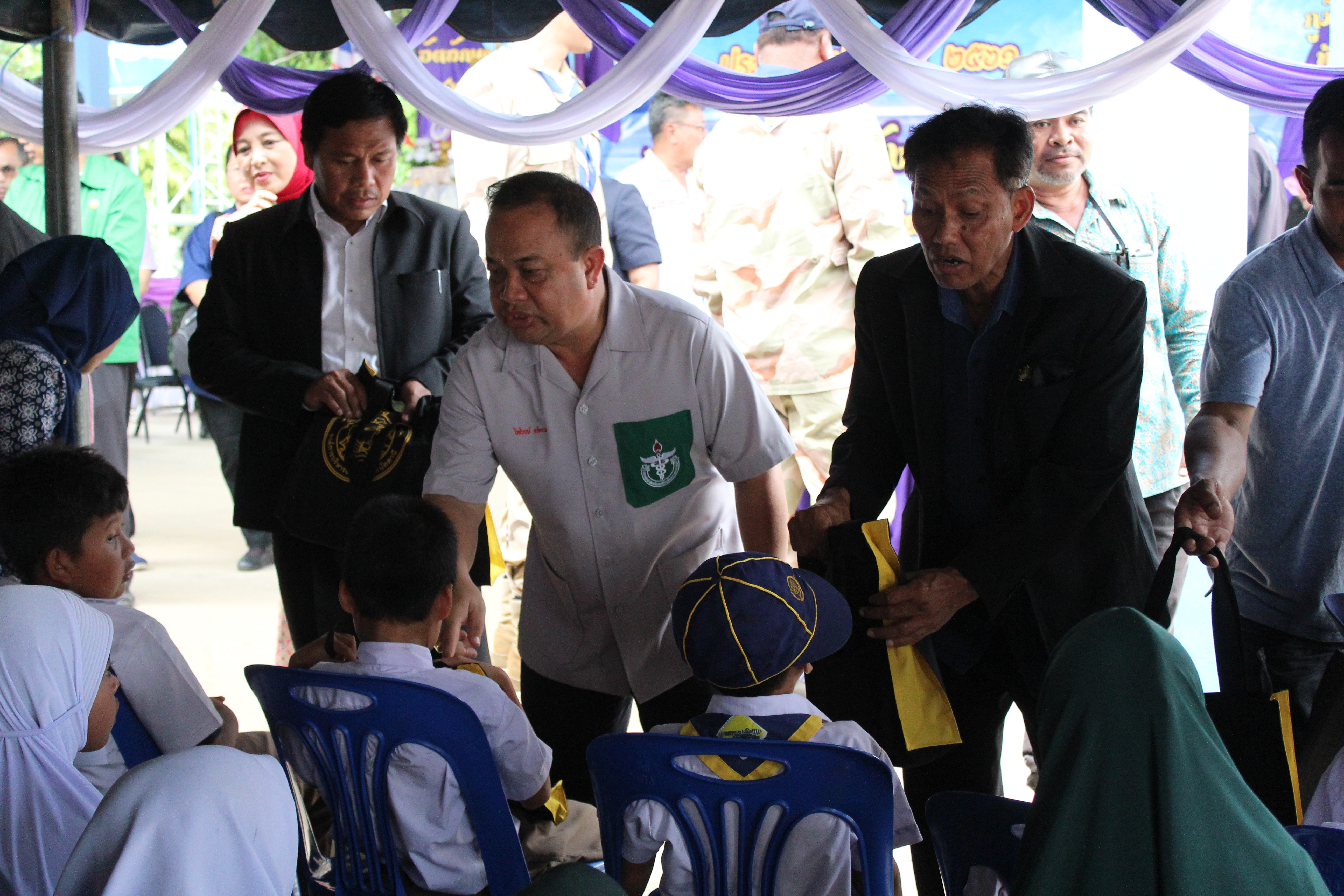 พช.ปัตตานี ร่วมกิจกรรมโครงการจังหวัดเคลื่อนที่ ณ อำเภอสายบุรี จังหวัดปัตตานี