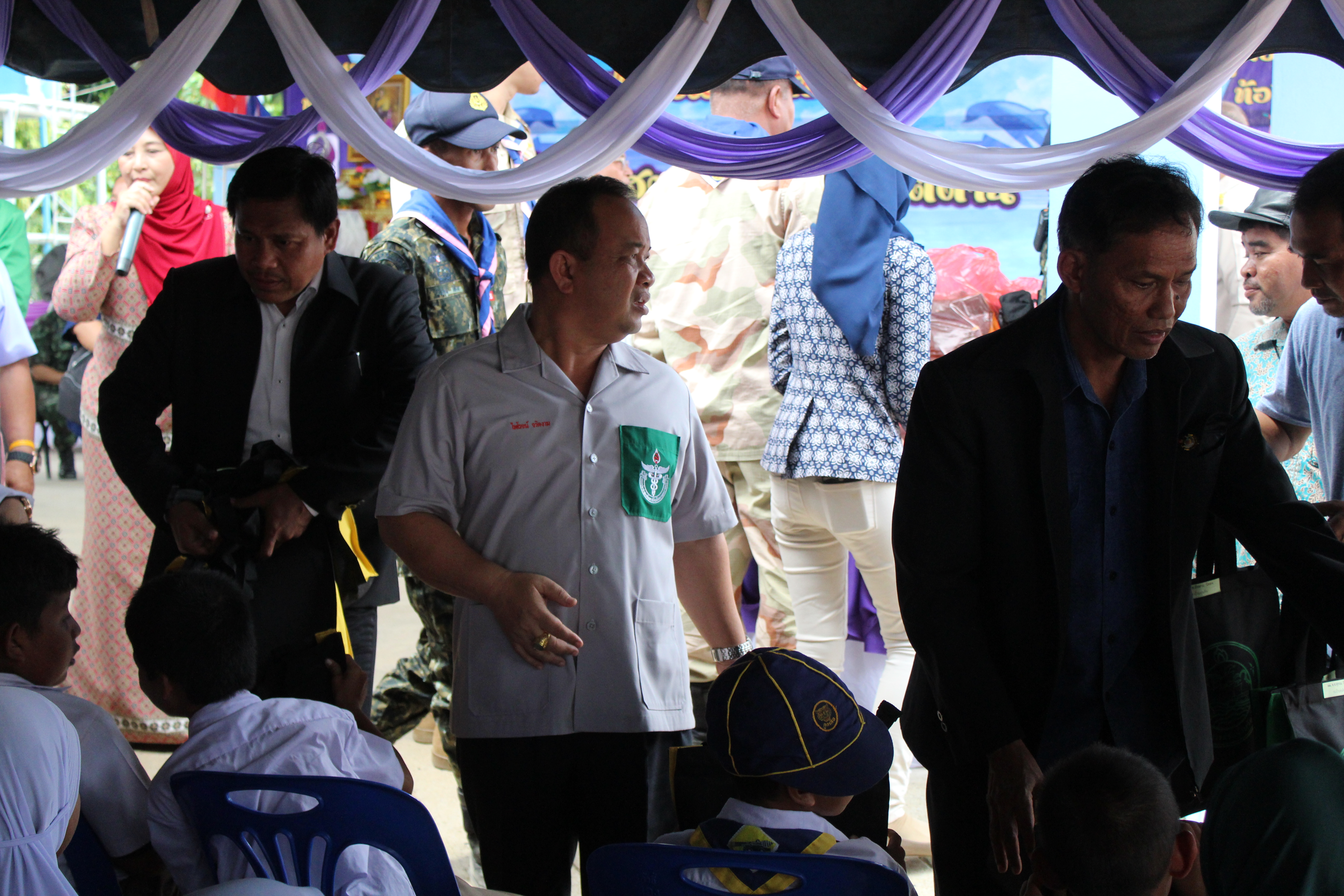 พช.ปัตตานี ร่วมกิจกรรมโครงการจังหวัดเคลื่อนที่ ณ อำเภอสายบุรี จังหวัดปัตตานี