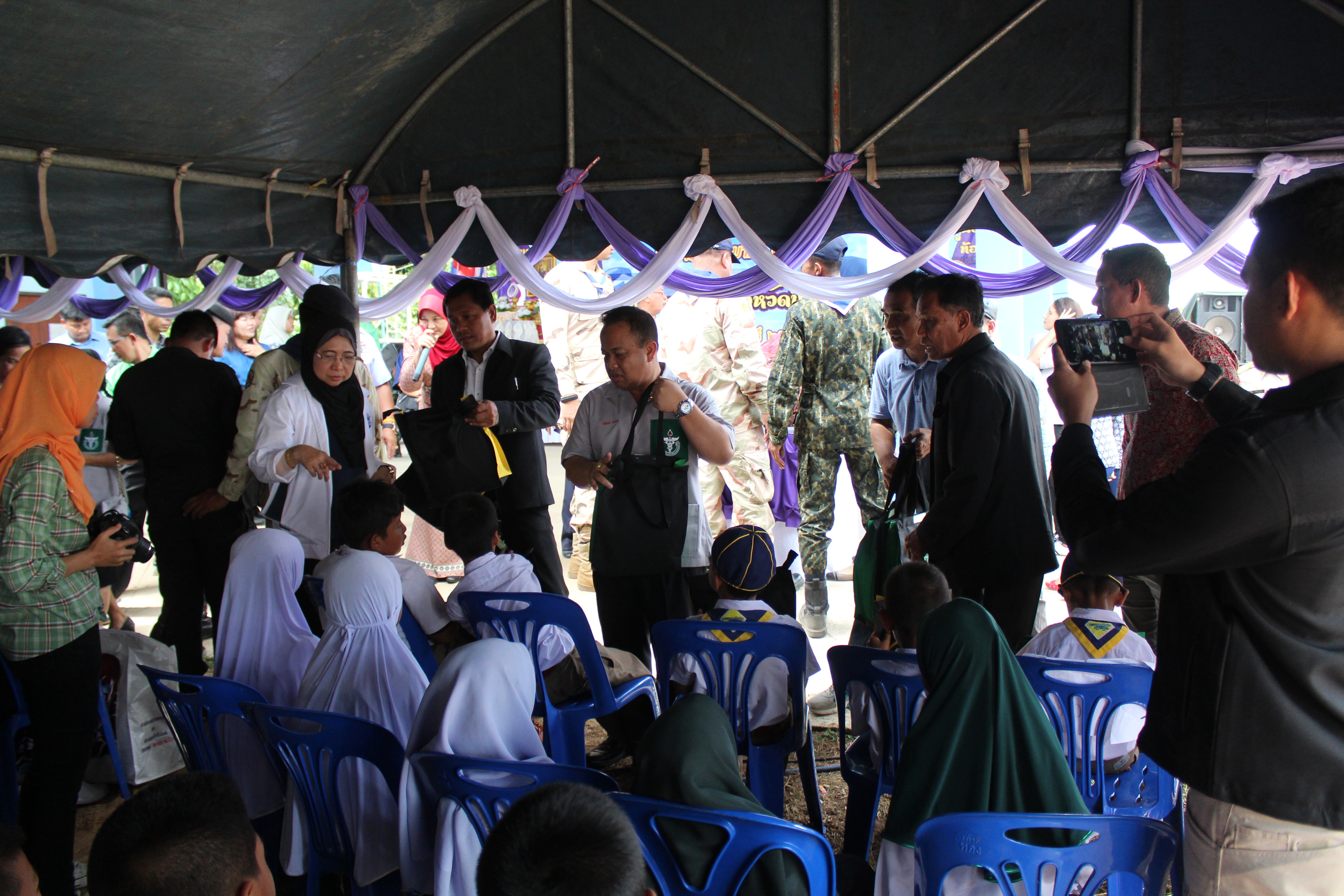 พช.ปัตตานี ร่วมกิจกรรมโครงการจังหวัดเคลื่อนที่ ณ อำเภอสายบุรี จังหวัดปัตตานี