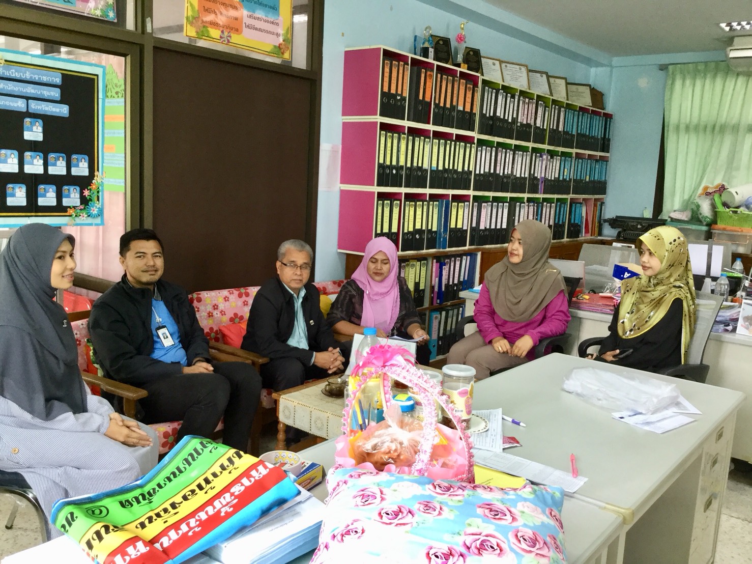 พช.ปัตตานี ลงพื้นที่ติดตามความก้าวหน้าการจัดเก็บข้อมูล จปฐ. ปี 2561