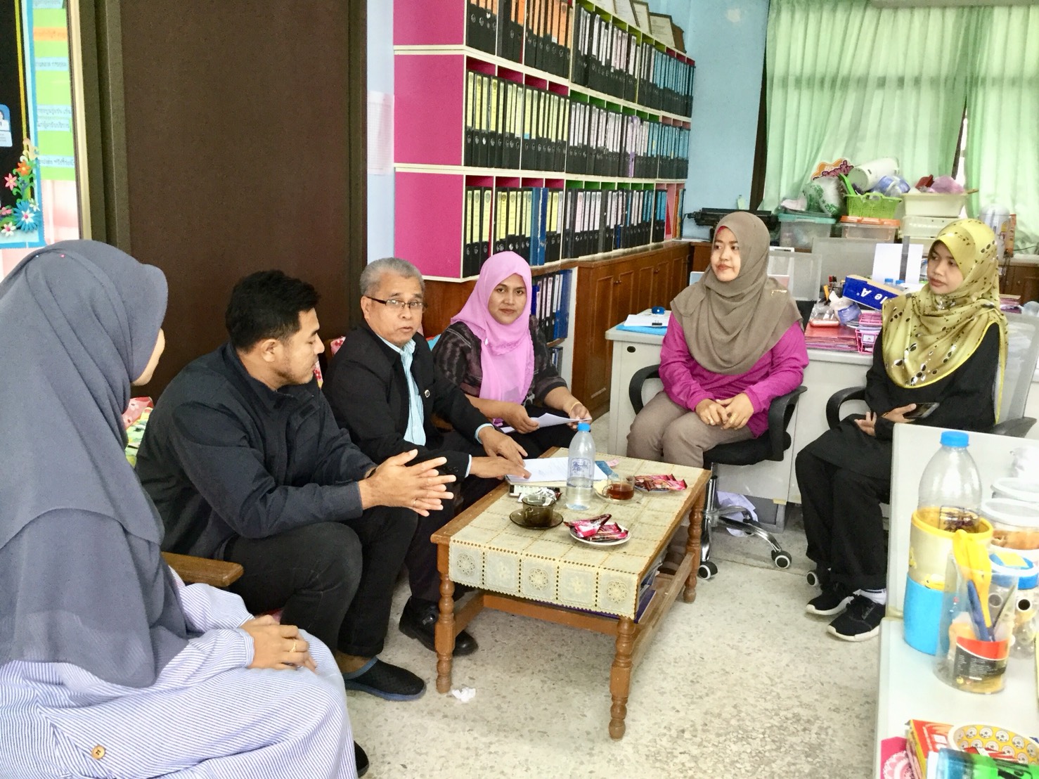 พช.ปัตตานี ลงพื้นที่ติดตามความก้าวหน้าการจัดเก็บข้อมูล จปฐ. ปี 2561