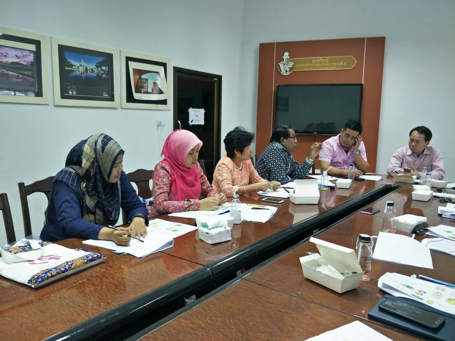 ประชุมประจำเดือนคณะกรรมการบริษัทประชารัฐรักสามัคคีปัตตานี (วิสาหกิจเพื่อสังคม) ครั้งที่ 2/2561