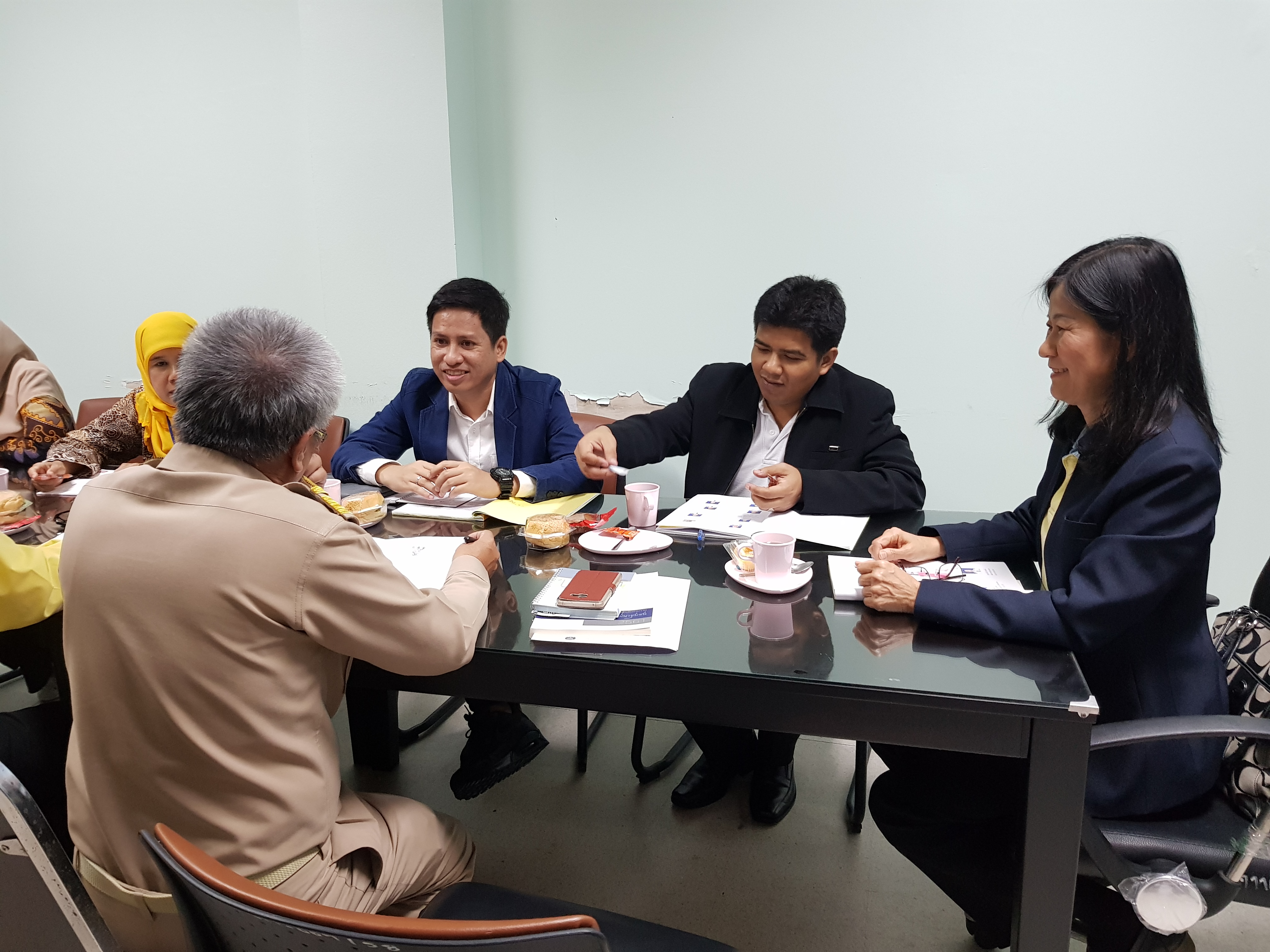 สพจ.ปัตตานี ร่วมต้อนรับ คณะติดตามจากสำนักเสริมสร้างความเข้มแข็งชุมชน กรมการพัฒนาชุมชน