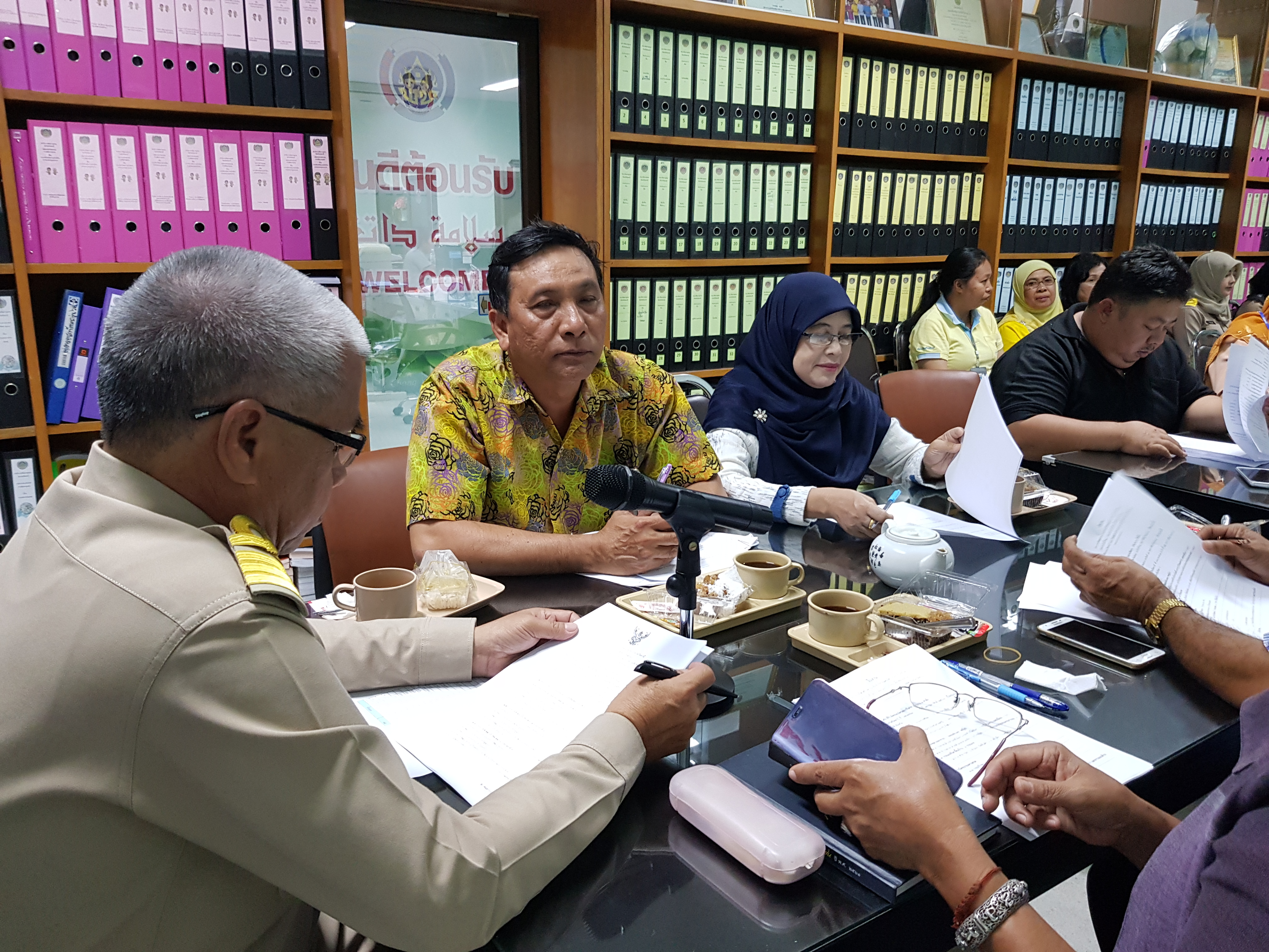 พช.ปัตตานี ประชุมซักซ้อมแนวทางการดำเนินงานโครงการกีฬาสร้างความสัมพันธ์ชายแดนใต้ ระดับจังหวัด ปี 2561