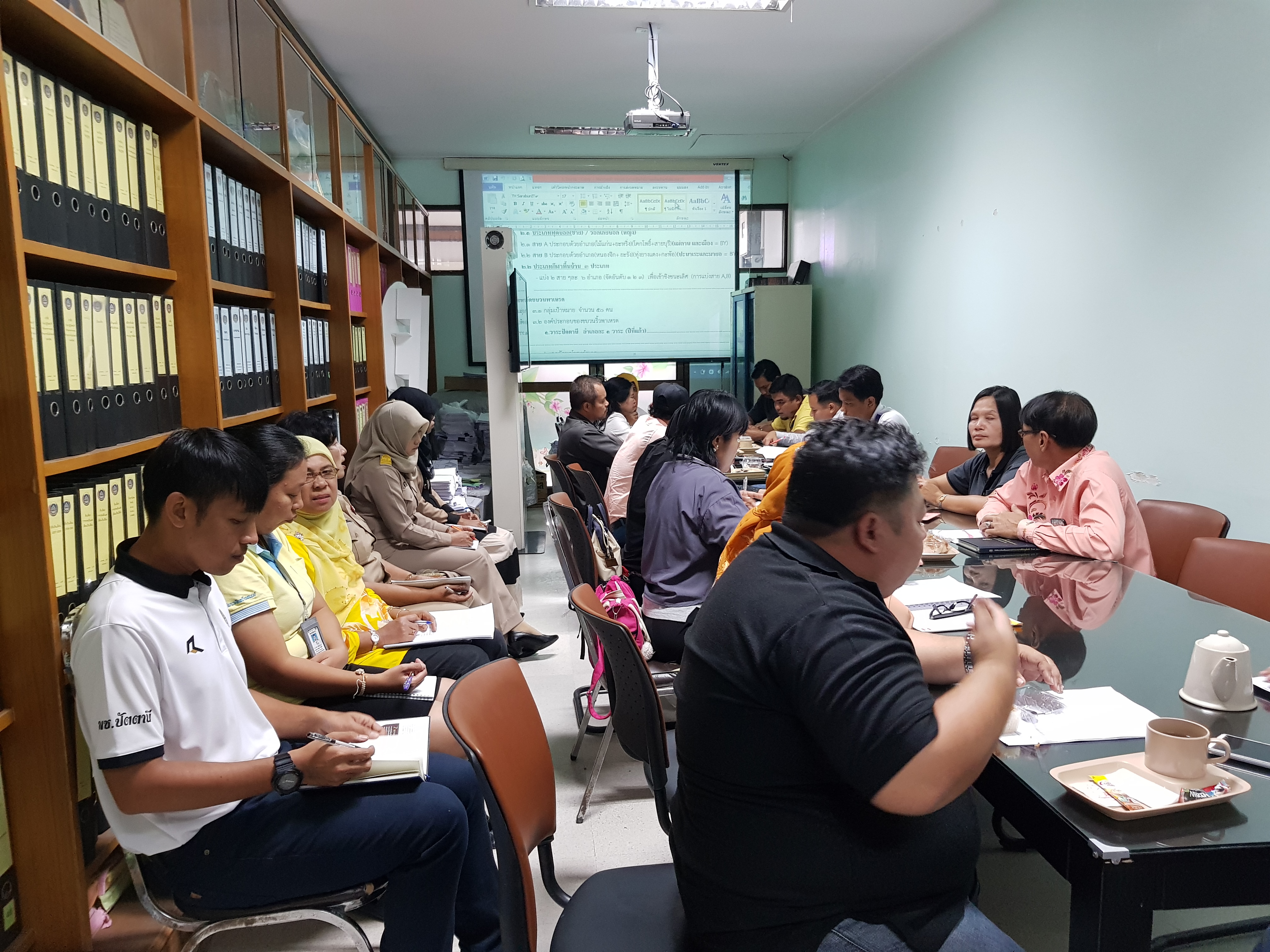 พช.ปัตตานี ประชุมซักซ้อมแนวทางการดำเนินงานโครงการกีฬาสร้างความสัมพันธ์ชายแดนใต้ ระดับจังหวัด ปี 2561