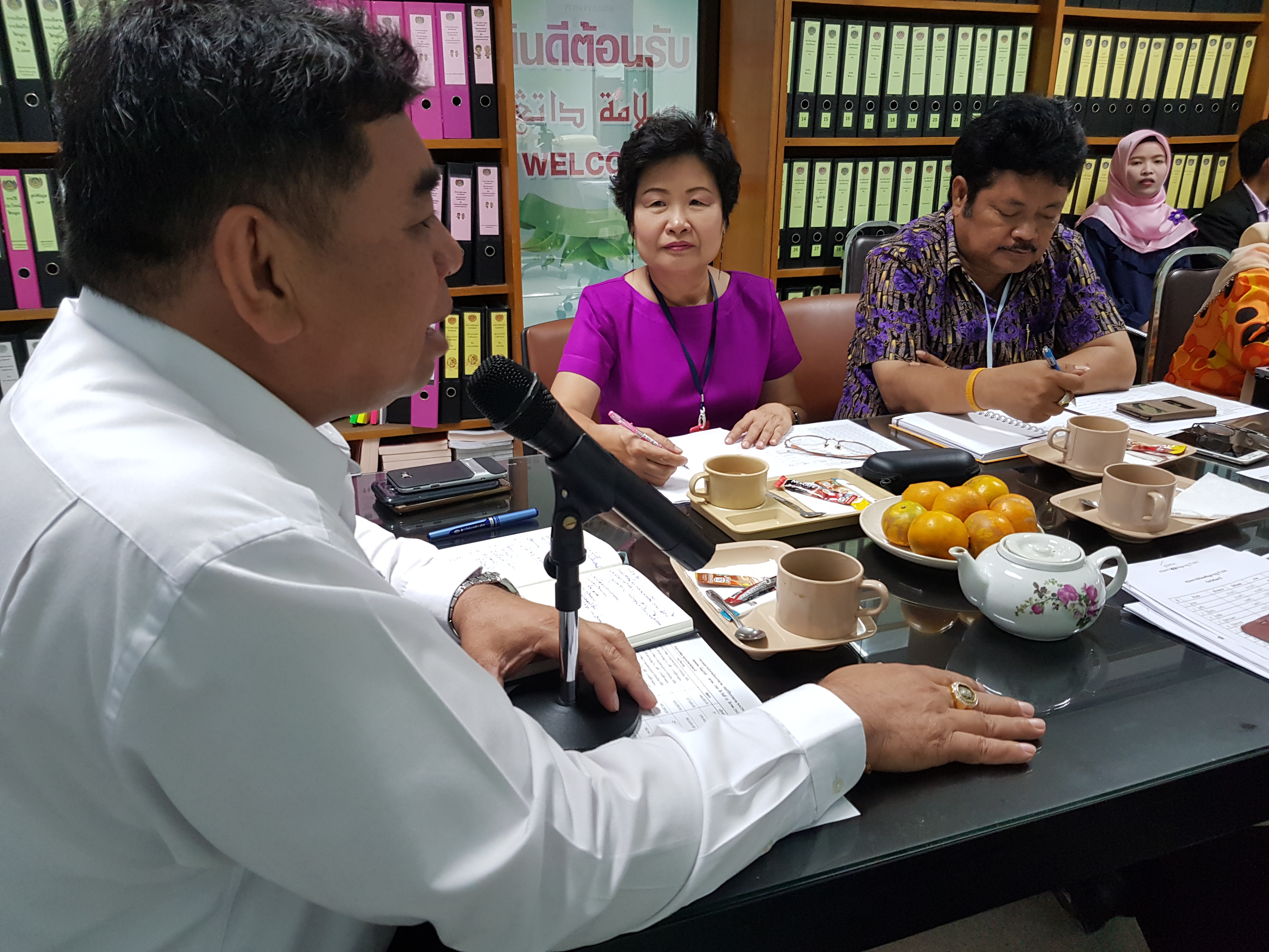 พช.ปัตตานี ประชุมมอร์นิ่งบรีฟของทุกสัปดาห์