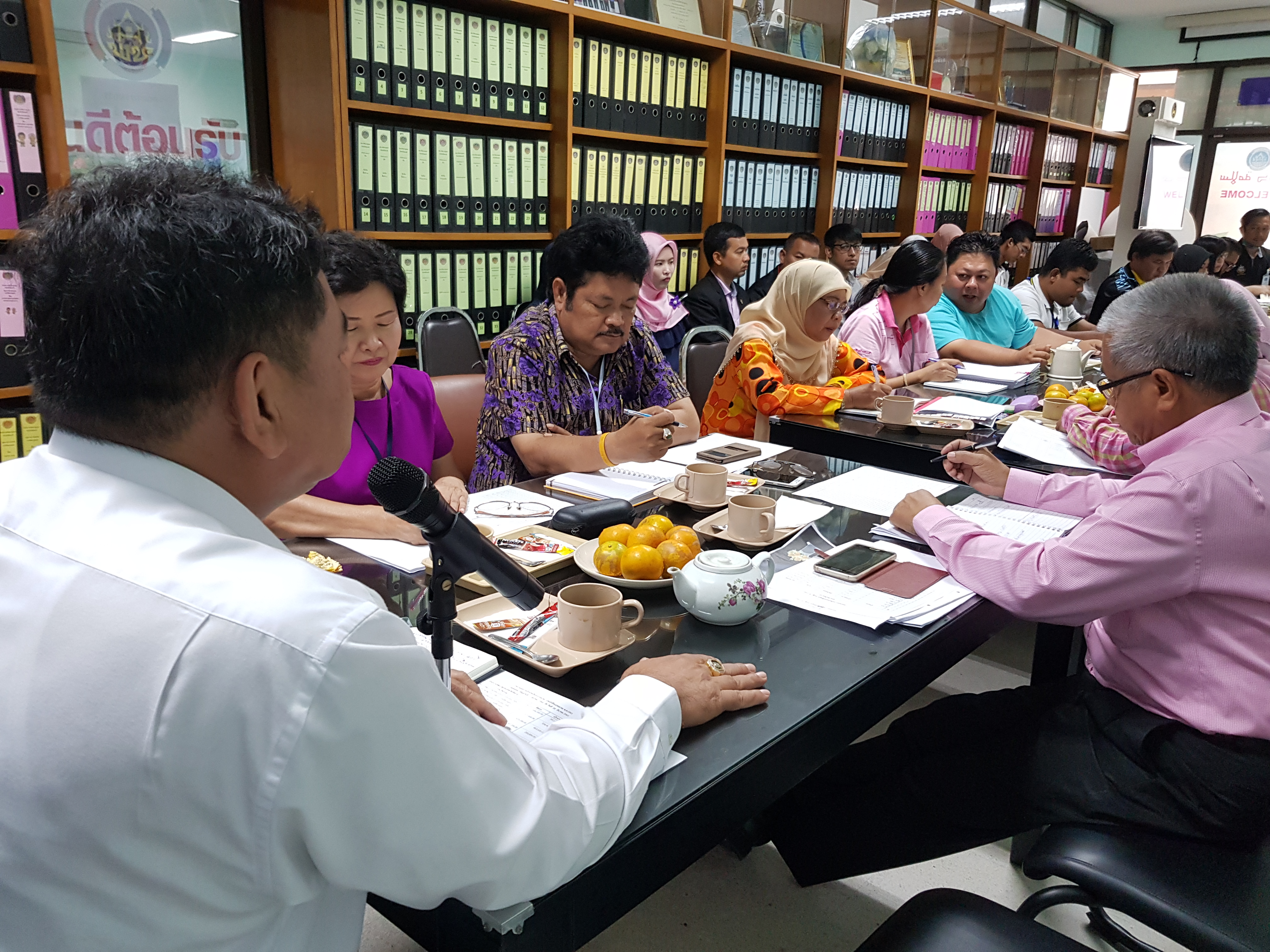 พช.ปัตตานี ประชุมมอร์นิ่งบรีฟของทุกสัปดาห์