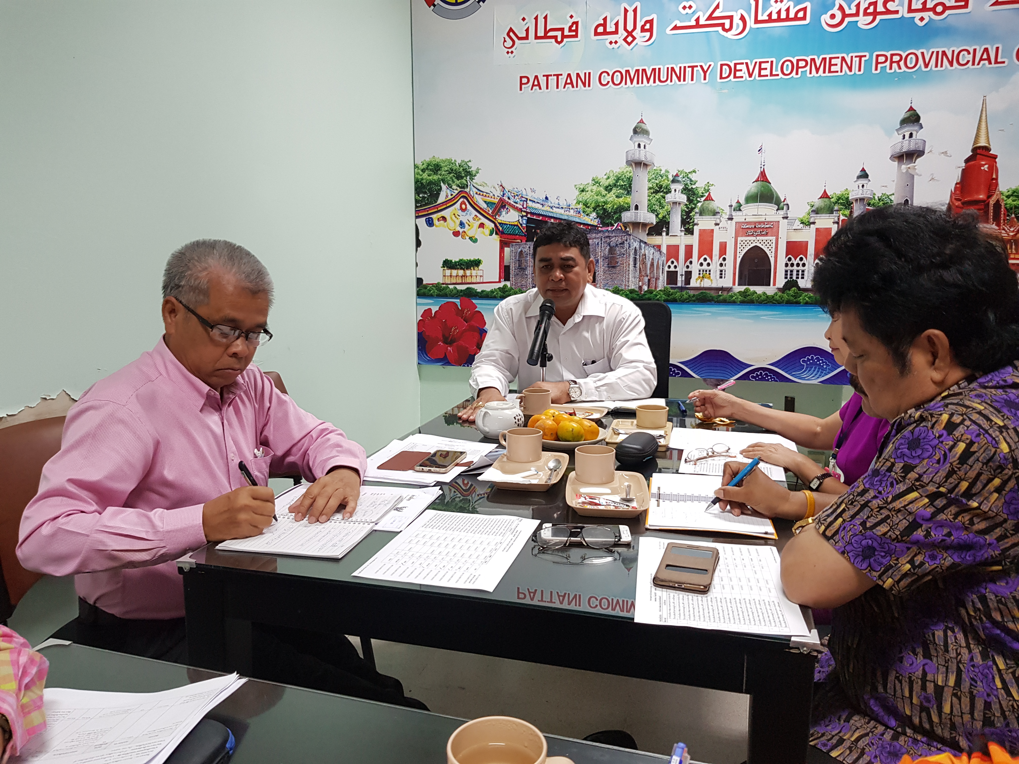 พช.ปัตตานี ประชุมมอร์นิ่งบรีฟของทุกสัปดาห์