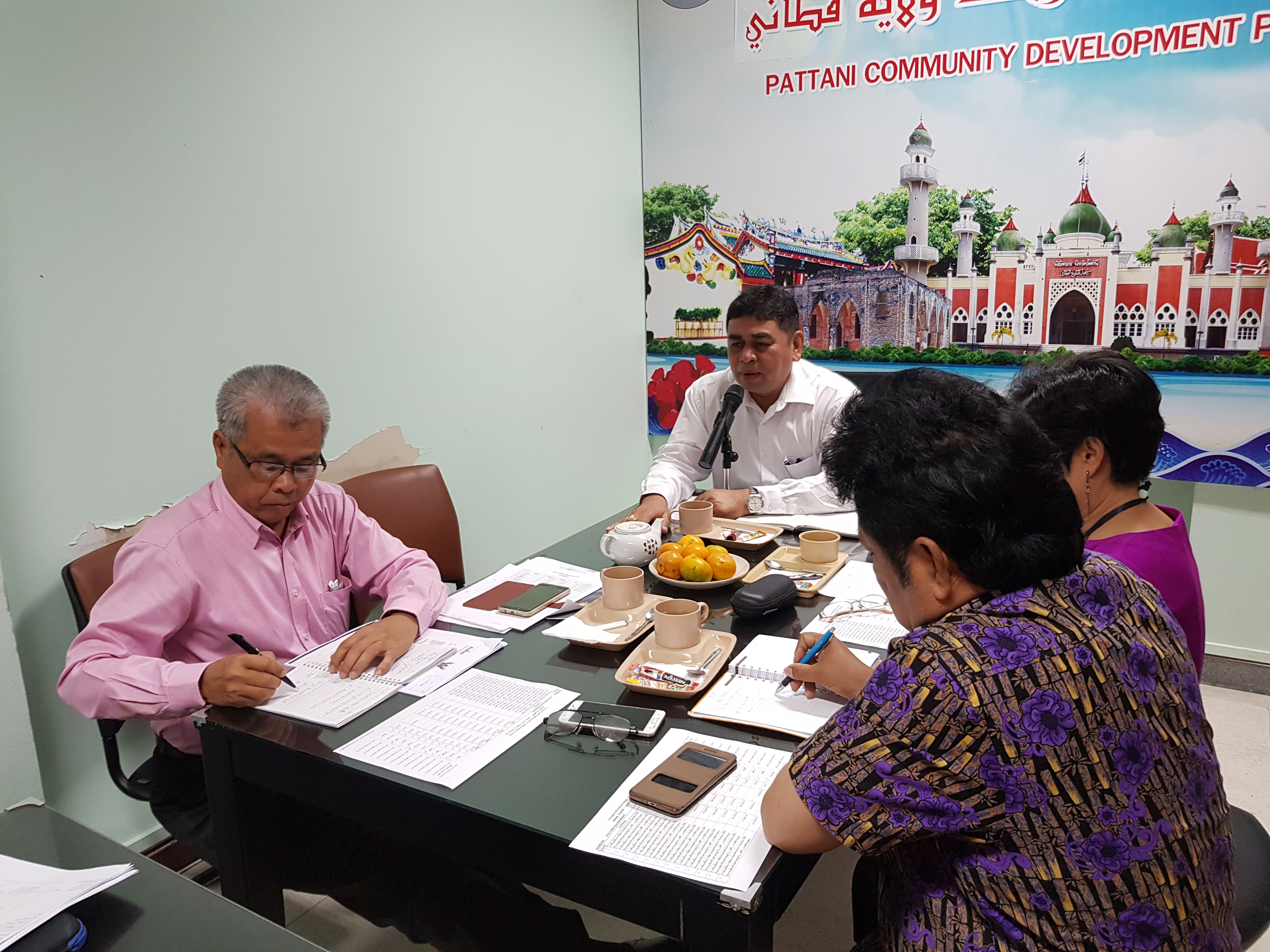 พช.ปัตตานี ประชุมมอร์นิ่งบรีฟของทุกสัปดาห์