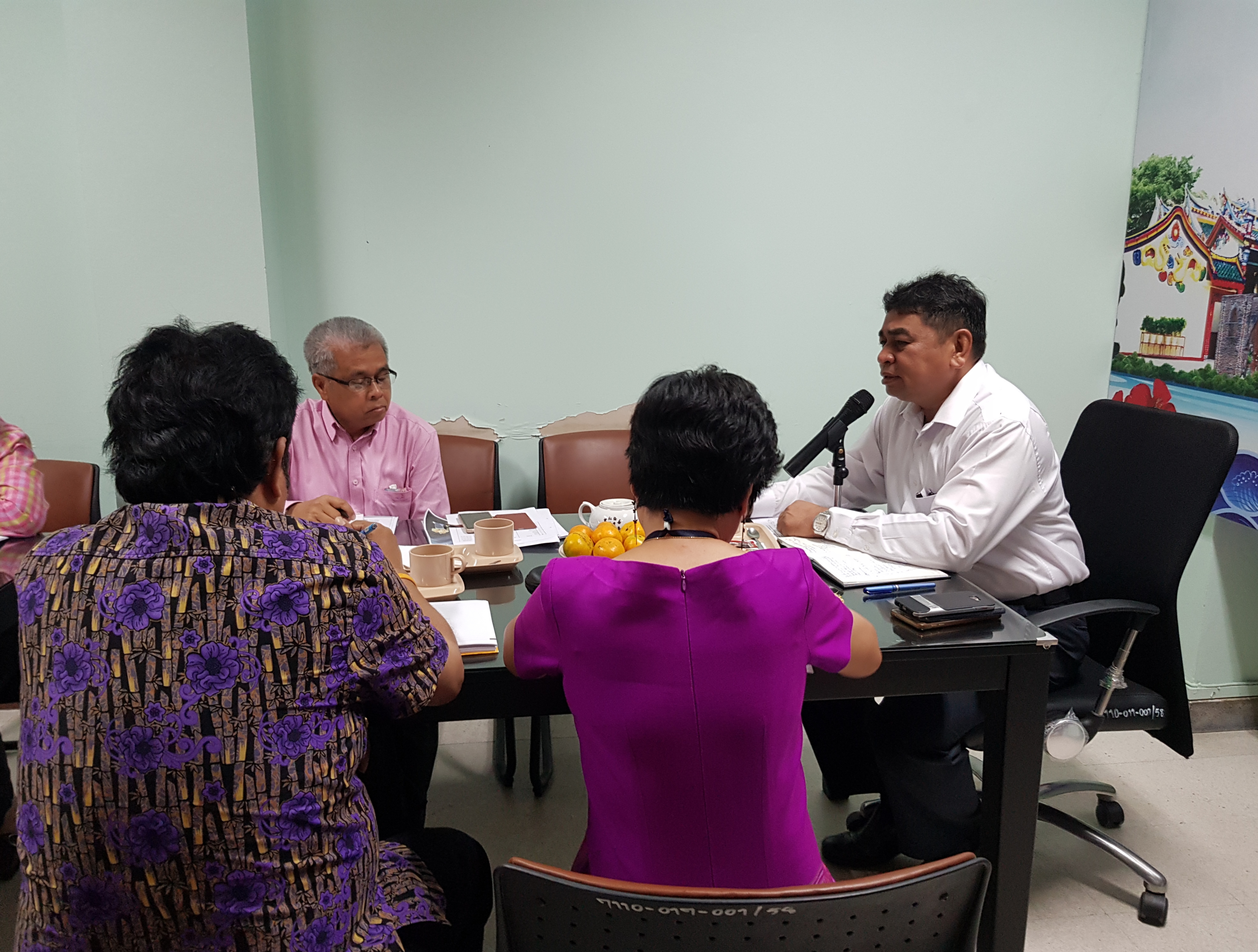 พช.ปัตตานี ประชุมมอร์นิ่งบรีฟของทุกสัปดาห์