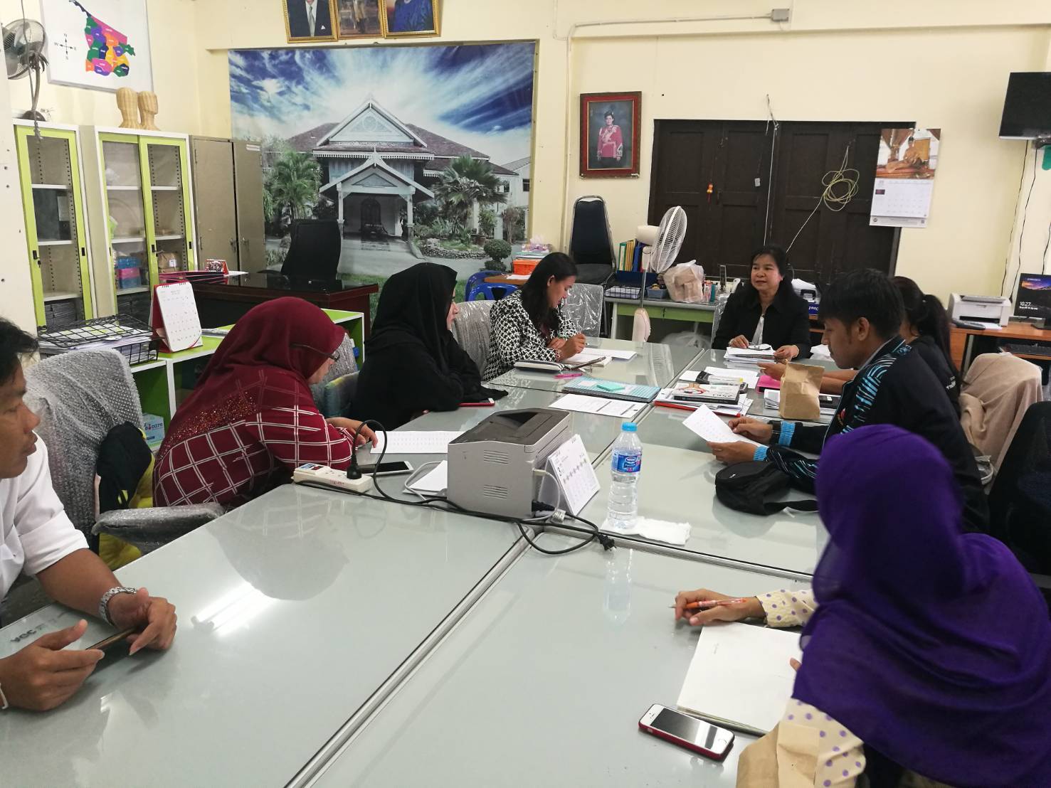 พช.ปัตตานี ลงพื้นที่ติดตามฯ ผลการบริหารจัดเก็บข้อมูล จปฐ. ปี 2561