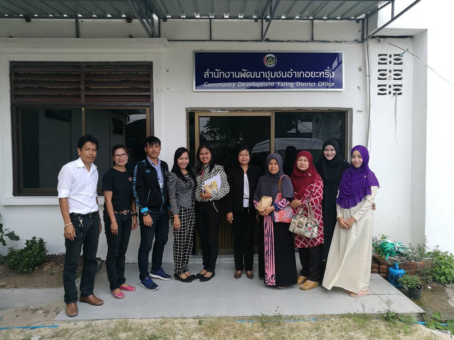 พช.ปัตตานี ลงพื้นที่ติดตามฯ ผลการบริหารจัดเก็บข้อมูล จปฐ. ปี 2561