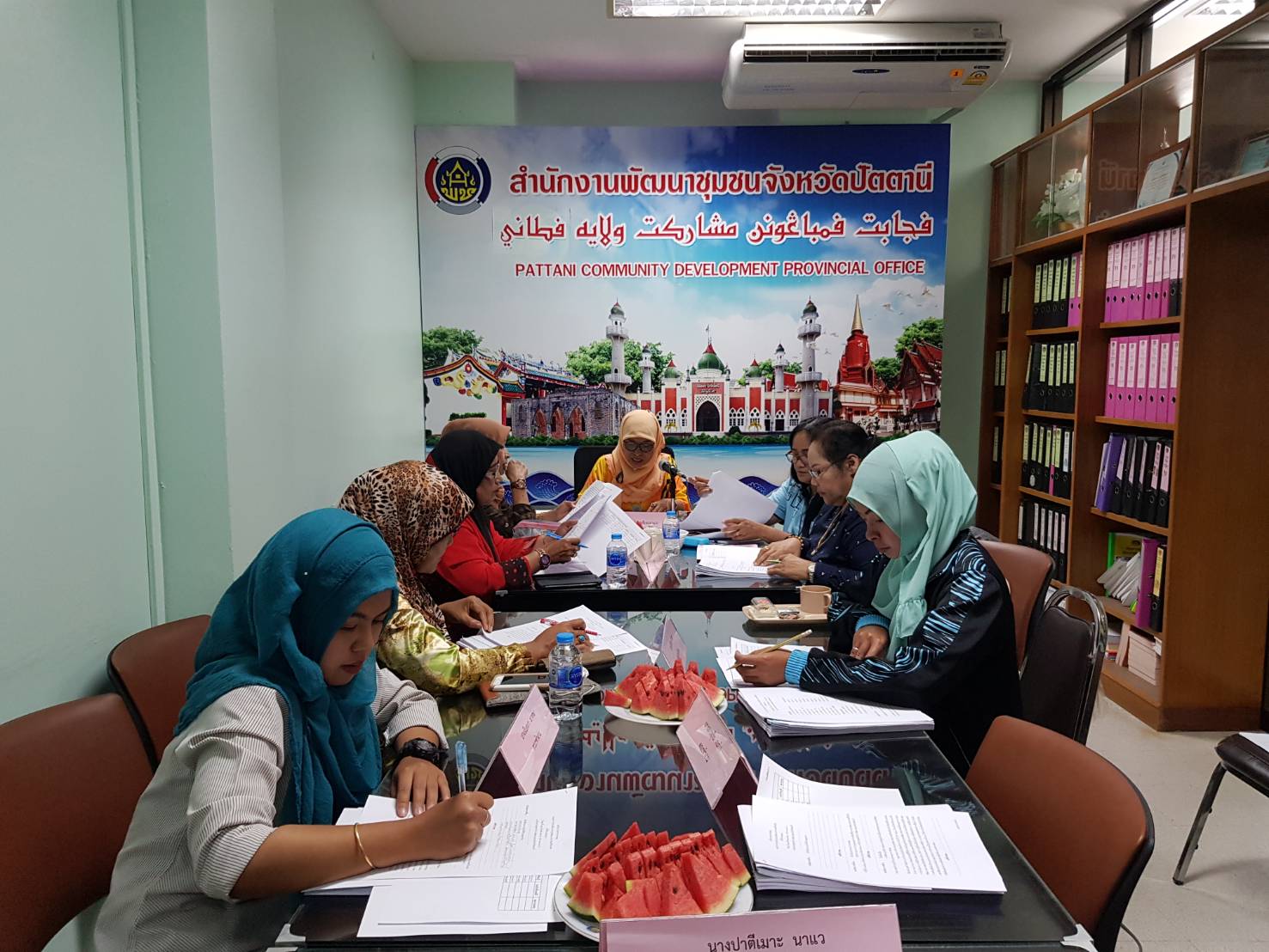พช.ปัตตานี จัดประชุมคณะทำงานขับเคลื่อนกองทุนพัฒนาบทบาทสตรีจังหวัด ครั้งที่ 3/2561