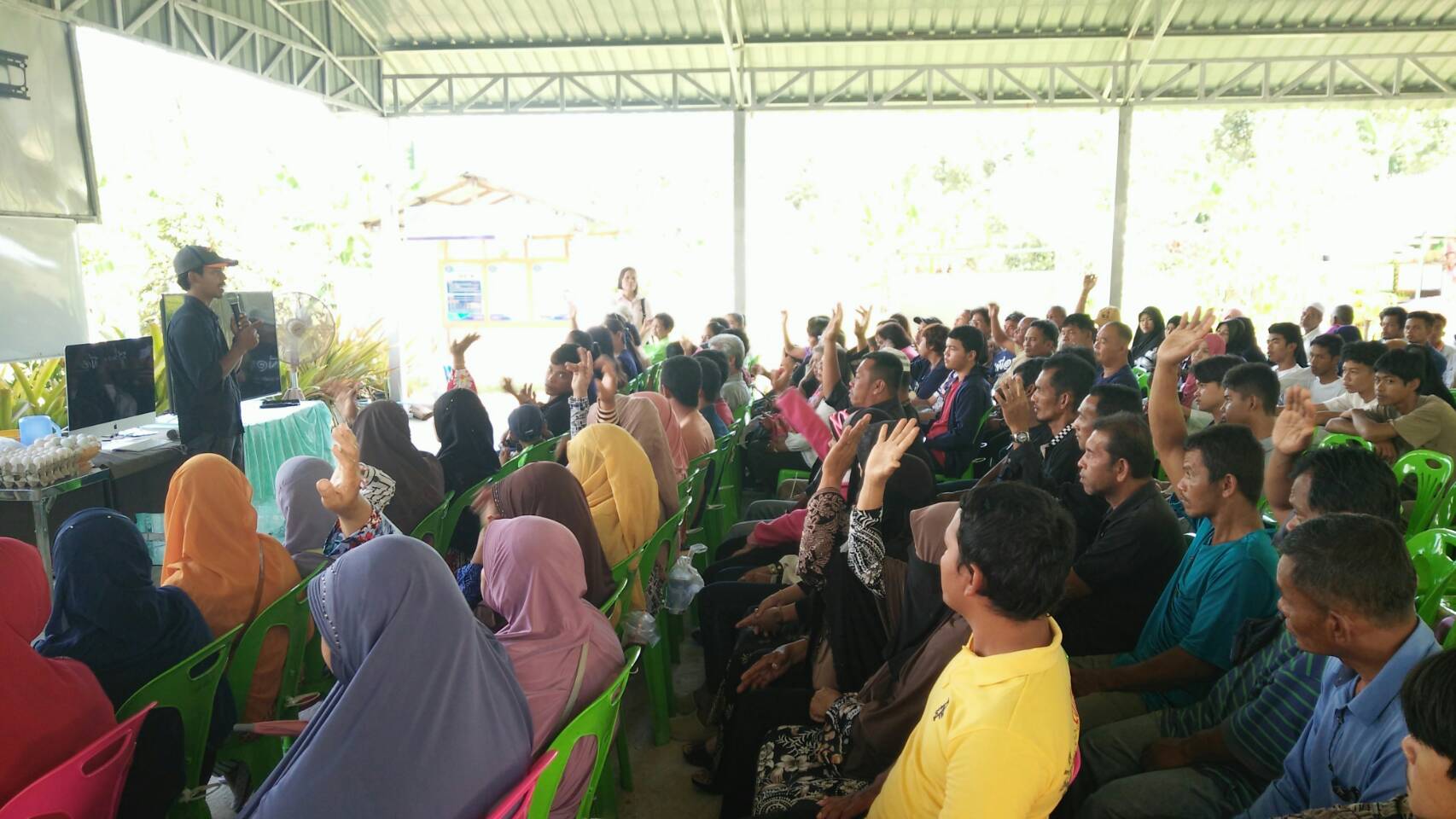 กิจกรรมพัฒนาศักยภาพแกนนำหมู่บ้านให้เรียนรู้ปรัชญาของเศรษฐกิจพอเพียง รุ่นที่ 3